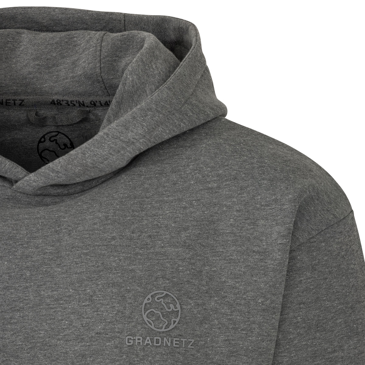 GRADNETZ Jogginganzug Oversize Unisex | Hoodie & Jogginghose | Bio-Baumwolle