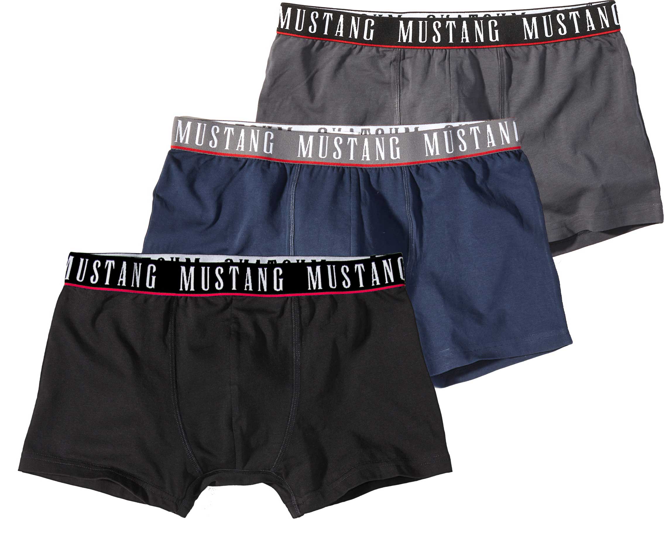 Herren Boxershorts von MUSTANG Retropants 3er-Pack
