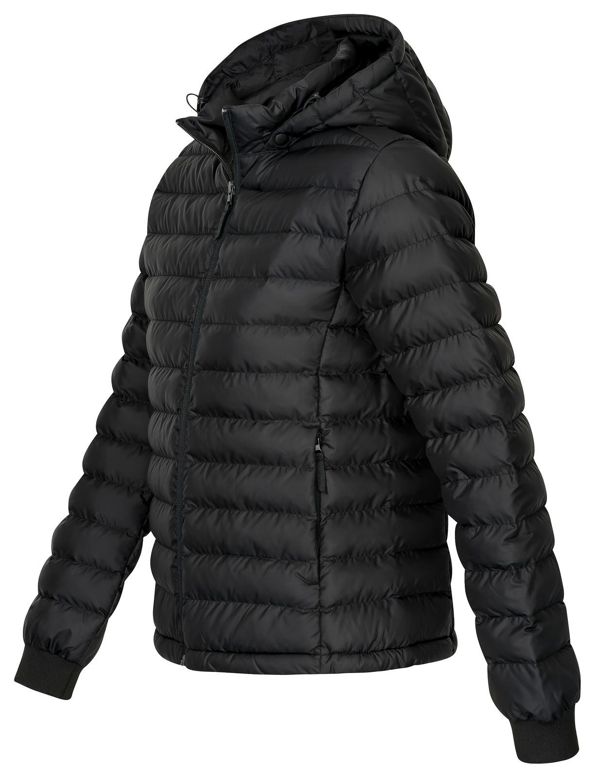 Wattierte Damen Steppjacke Übergangsjacke aus recyceltem Polyester der Marke GRADNETZ