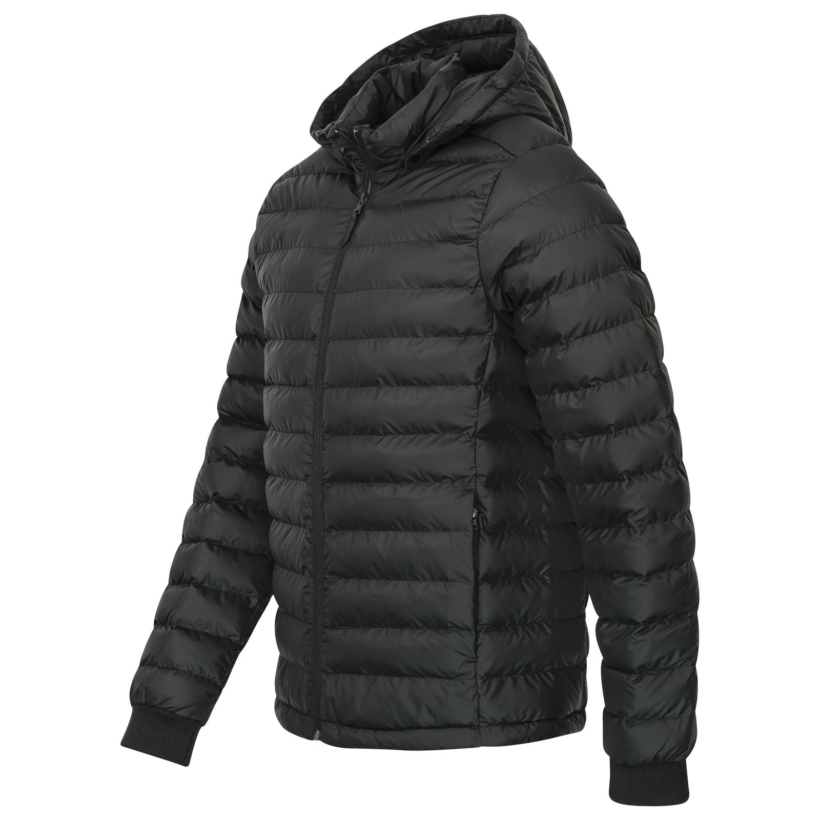 Wattierte Herren Steppjacke Übergangsjacke aus recyceltem Polyester der Marke GRADNETZ