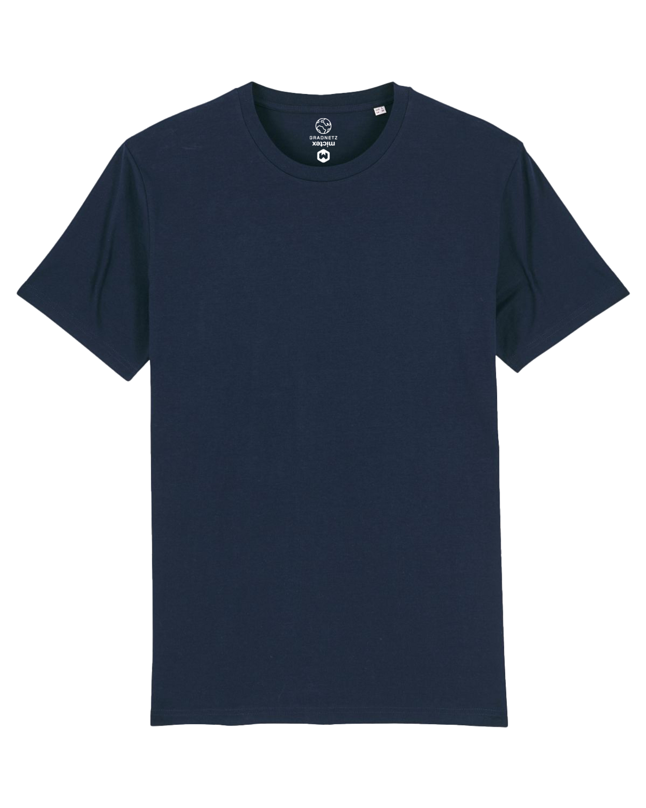T-Shirt uni aus 100% Biobaumwolle nachhaltig & fair der Marke GRADNETZ