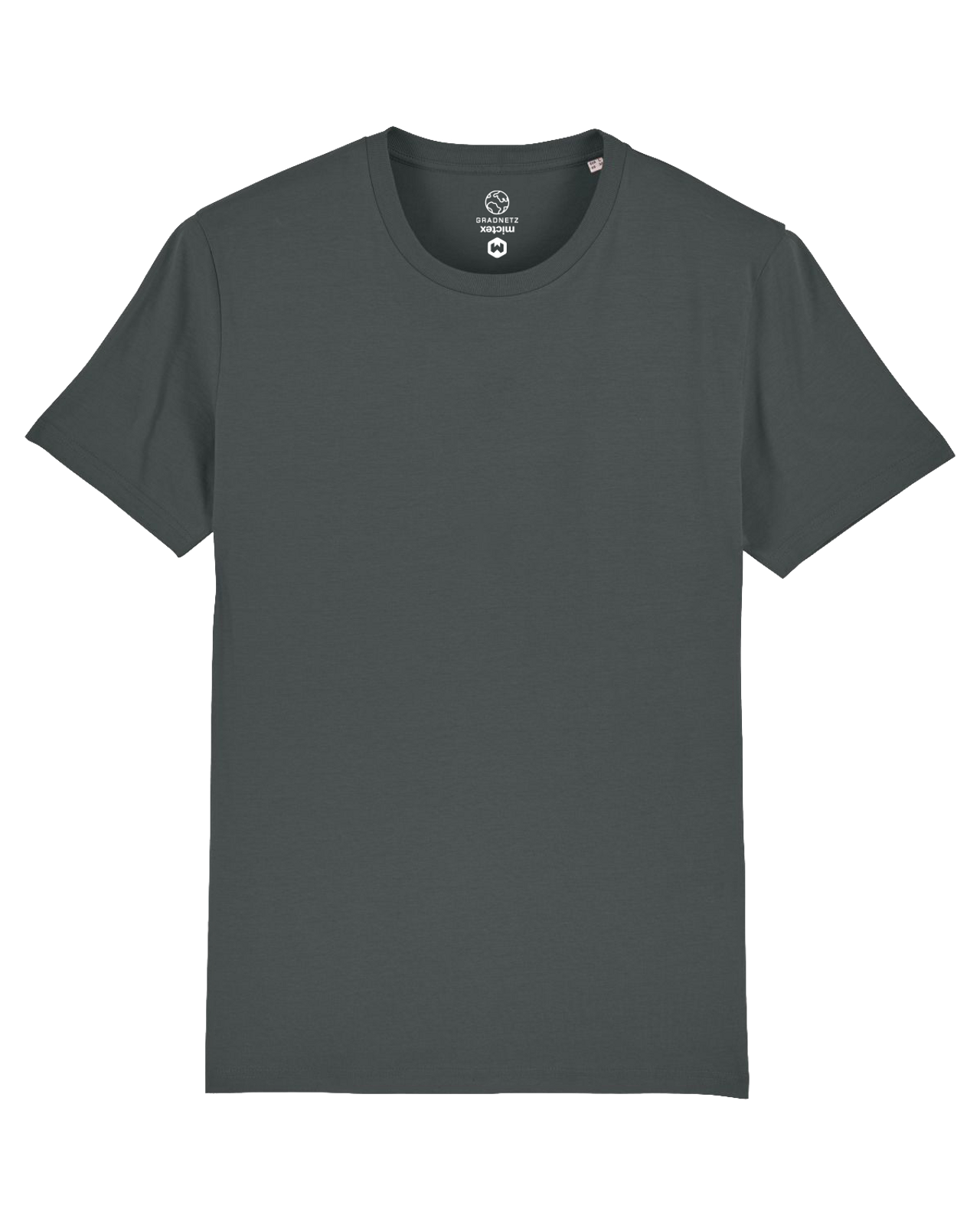 T-Shirt uni aus 100% Biobaumwolle nachhaltig & fair der Marke GRADNETZ