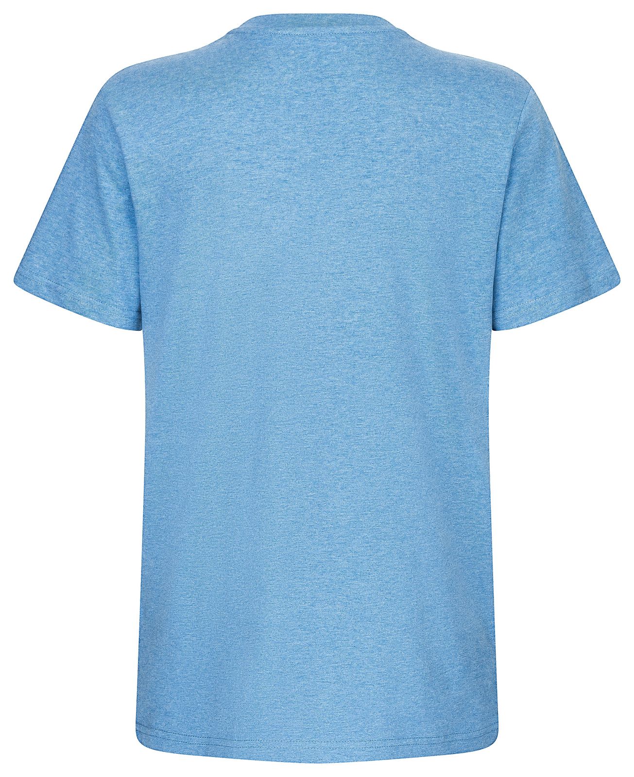 T-Shirt uni aus 100% Biobaumwolle mit Lederpatch fair produziert der Marke GRADNETZ