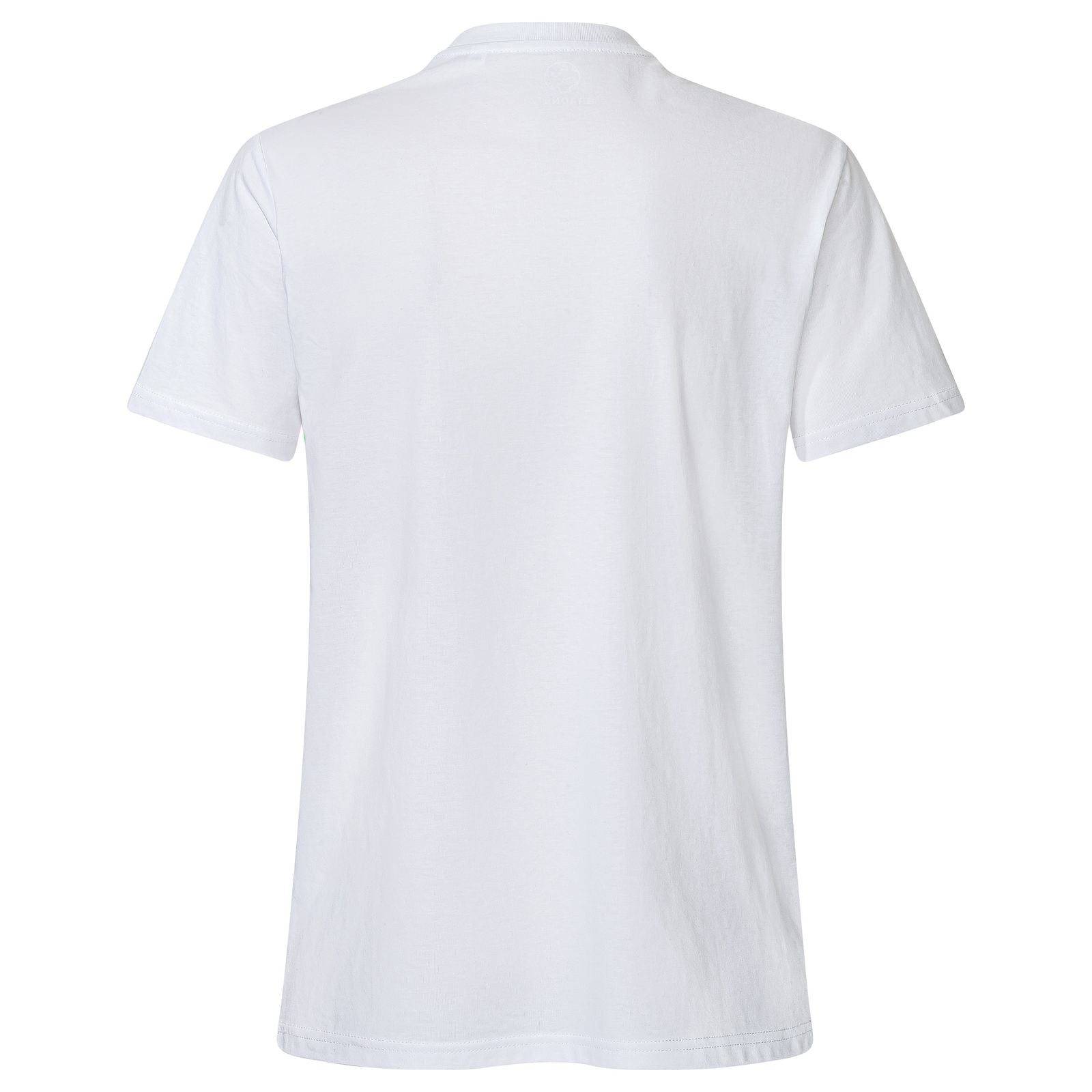 T-Shirt uni aus 100% Biobaumwolle mit Lederpatch fair produziert der Marke GRADNETZ