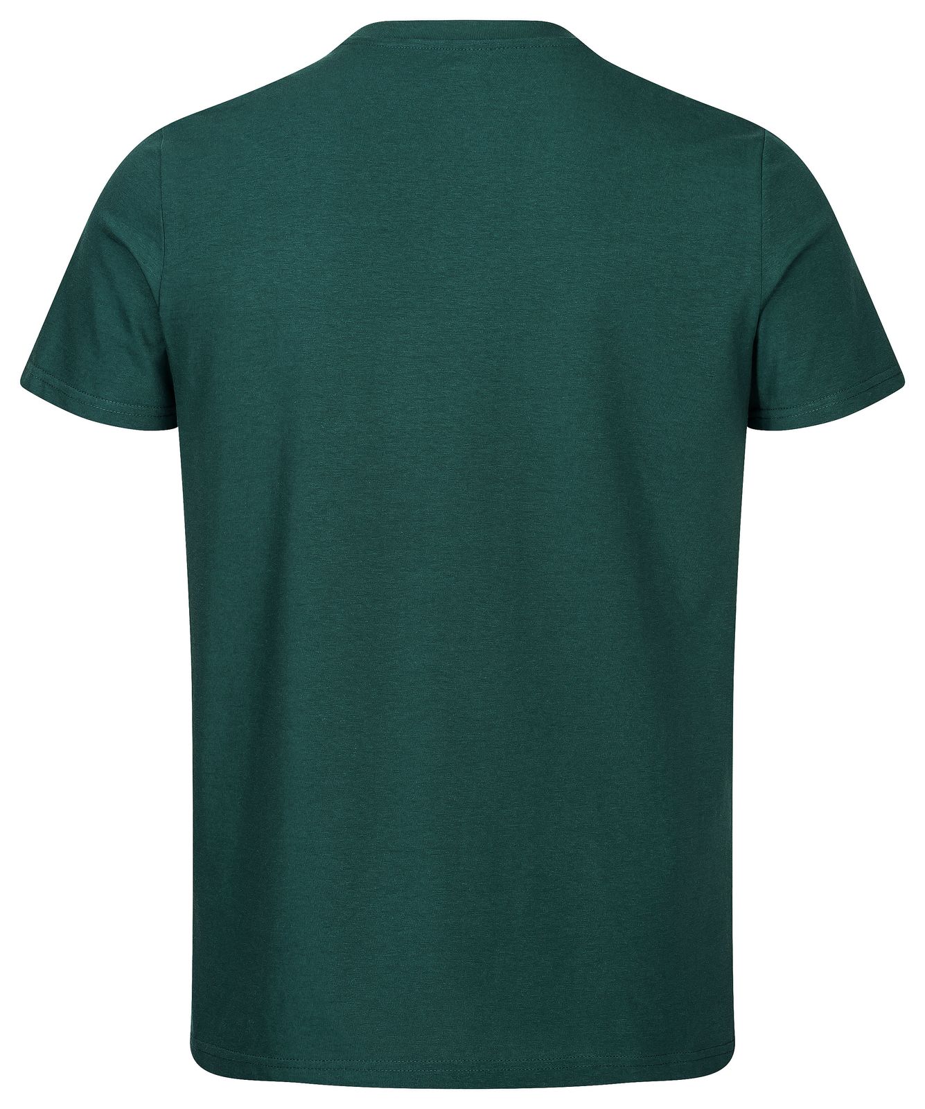 T-Shirt uni aus 100% Biobaumwolle mit Lederpatch fair produziert der Marke GRADNETZ