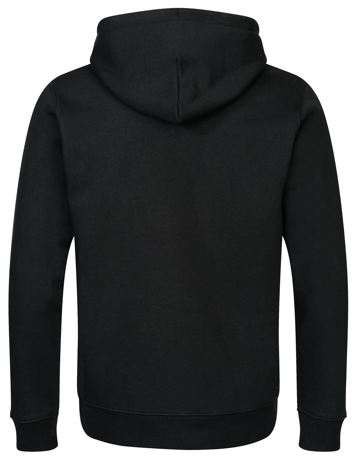 Hoodie unisex mit Kapuze und Lederpatch aus Biobaumwolle fair produziert der Marke GRADNETZ