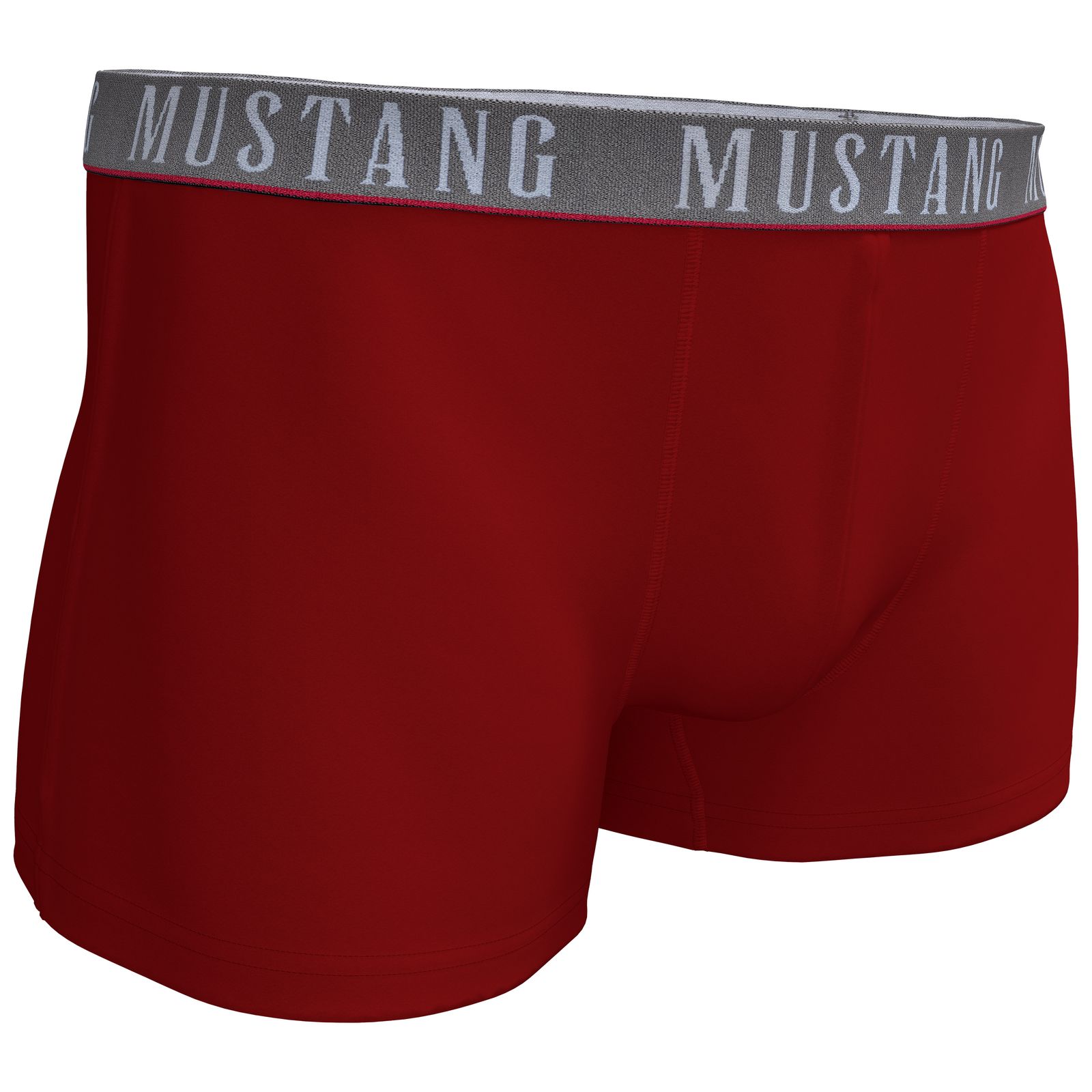 Herren Boxershorts von Mustang Retropants 3er-Pack Rot/Navy/Anthrazit