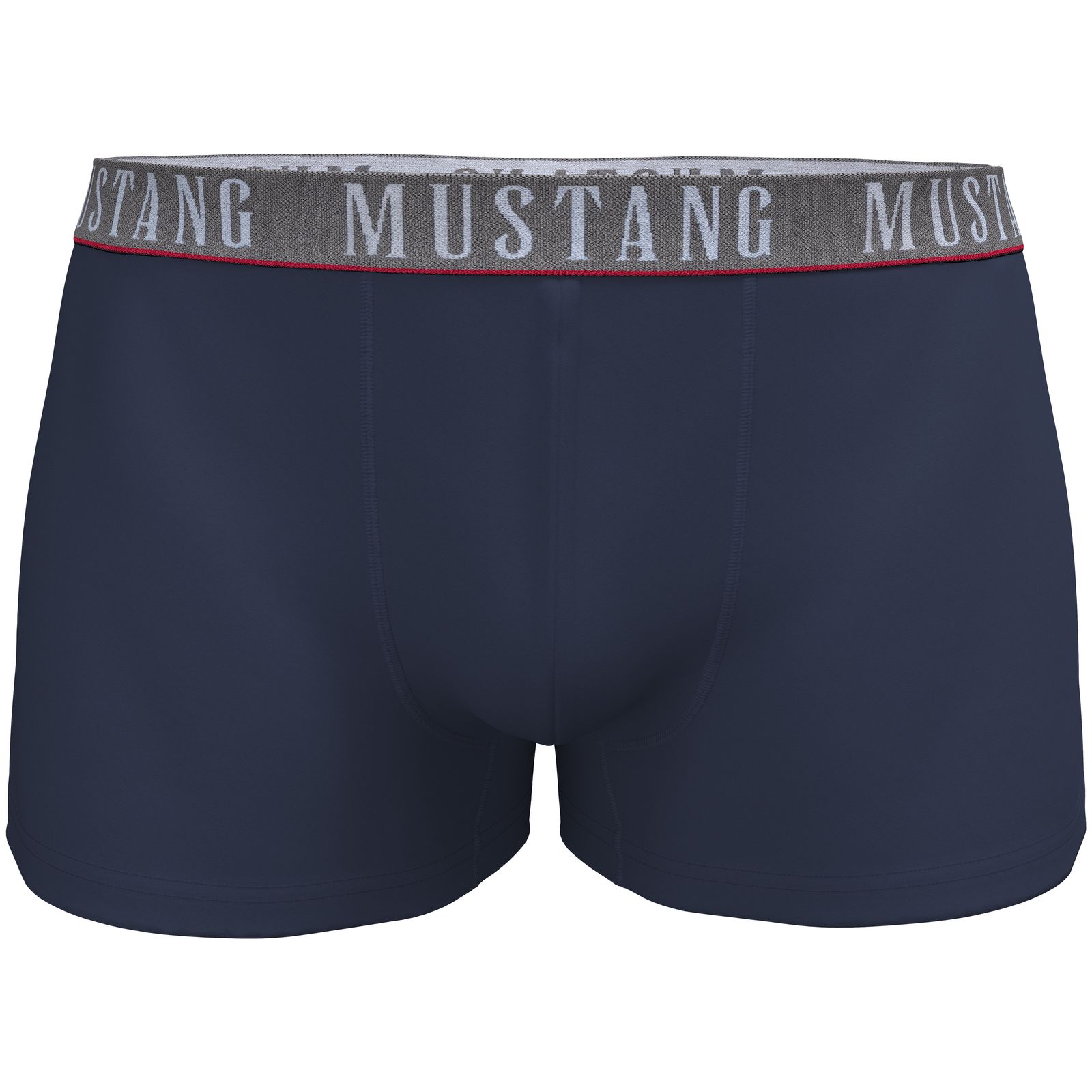 Herren Boxershorts von Mustang Retropants 3er-Pack Rot/Navy/Anthrazit