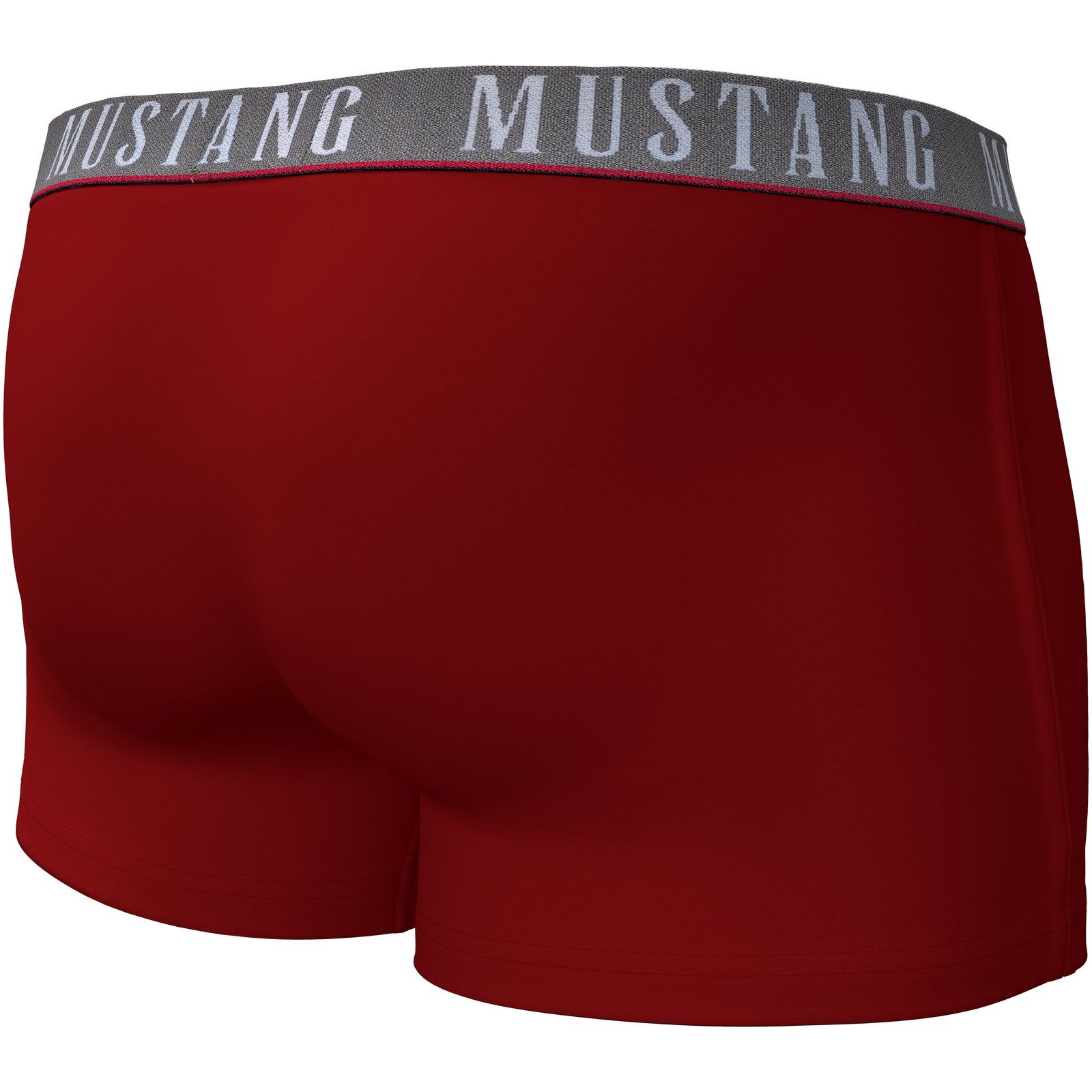 Herren Boxershorts von Mustang Retropants 3er-Pack Rot/Navy/Anthrazit