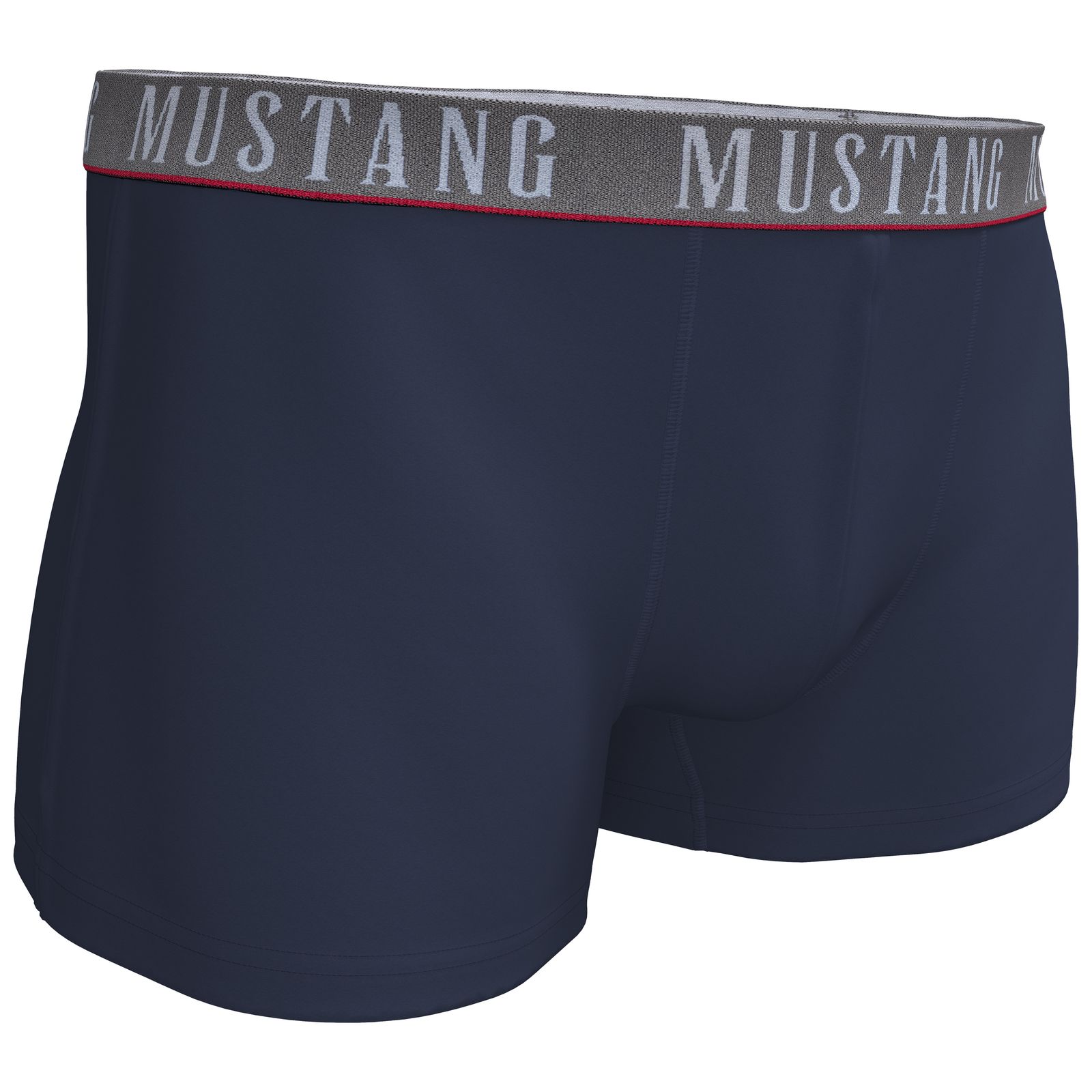 Herren Boxershorts von Mustang Retropants 3er-Pack Rot/Navy/Anthrazit