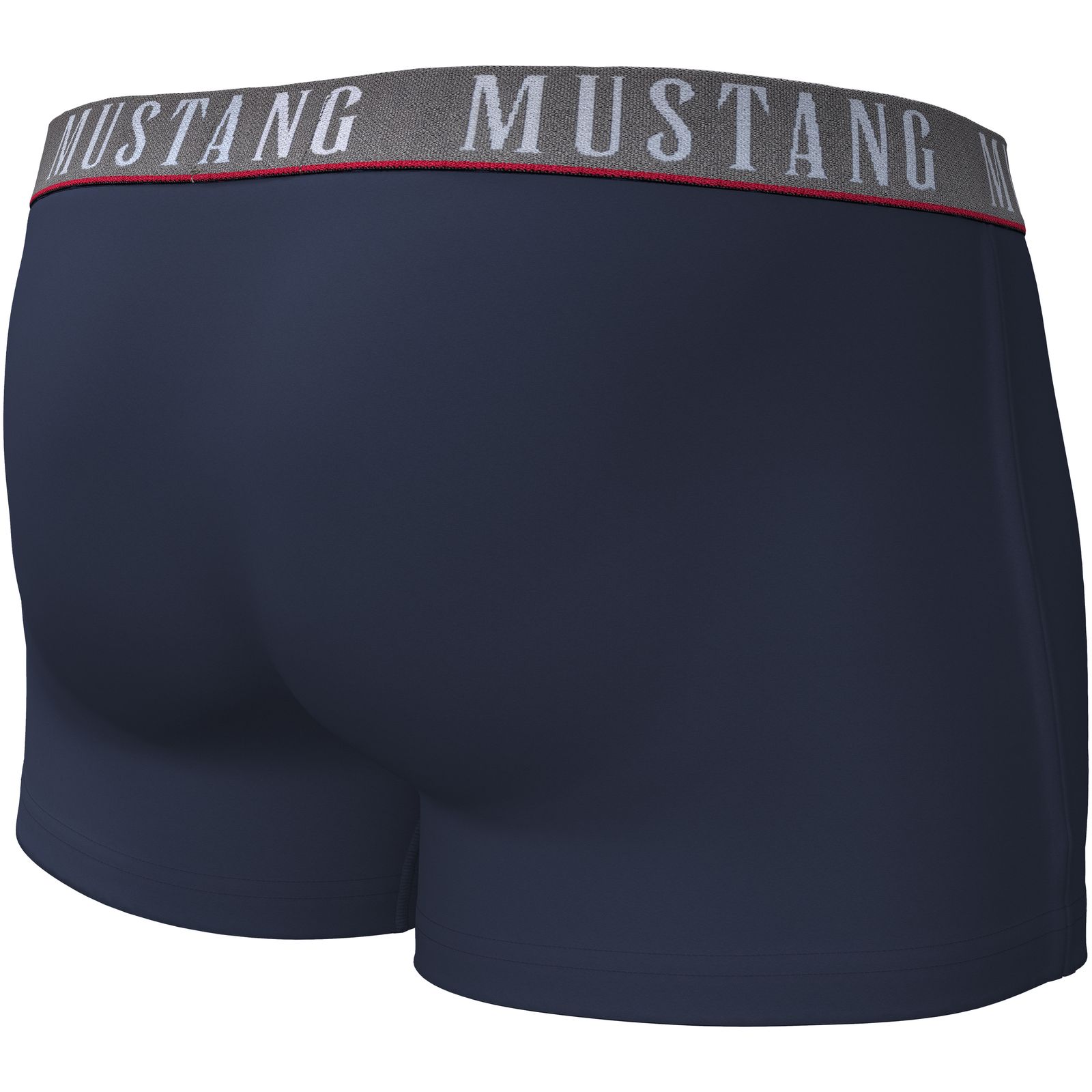 Herren Boxershorts von Mustang Retropants 3er-Pack Rot/Navy/Anthrazit
