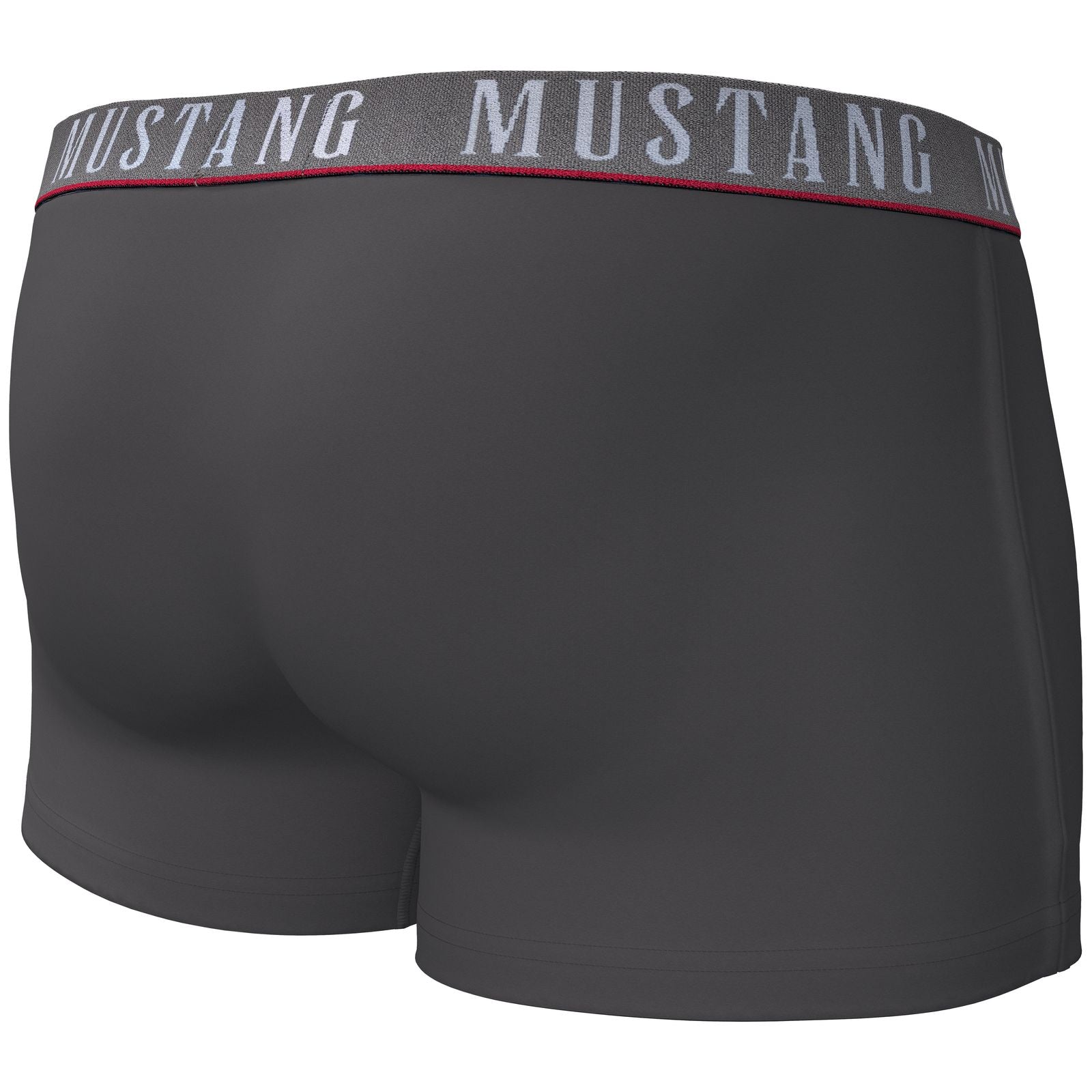 Herren Boxershorts von Mustang Retropants 3er-Pack Rot/Navy/Anthrazit