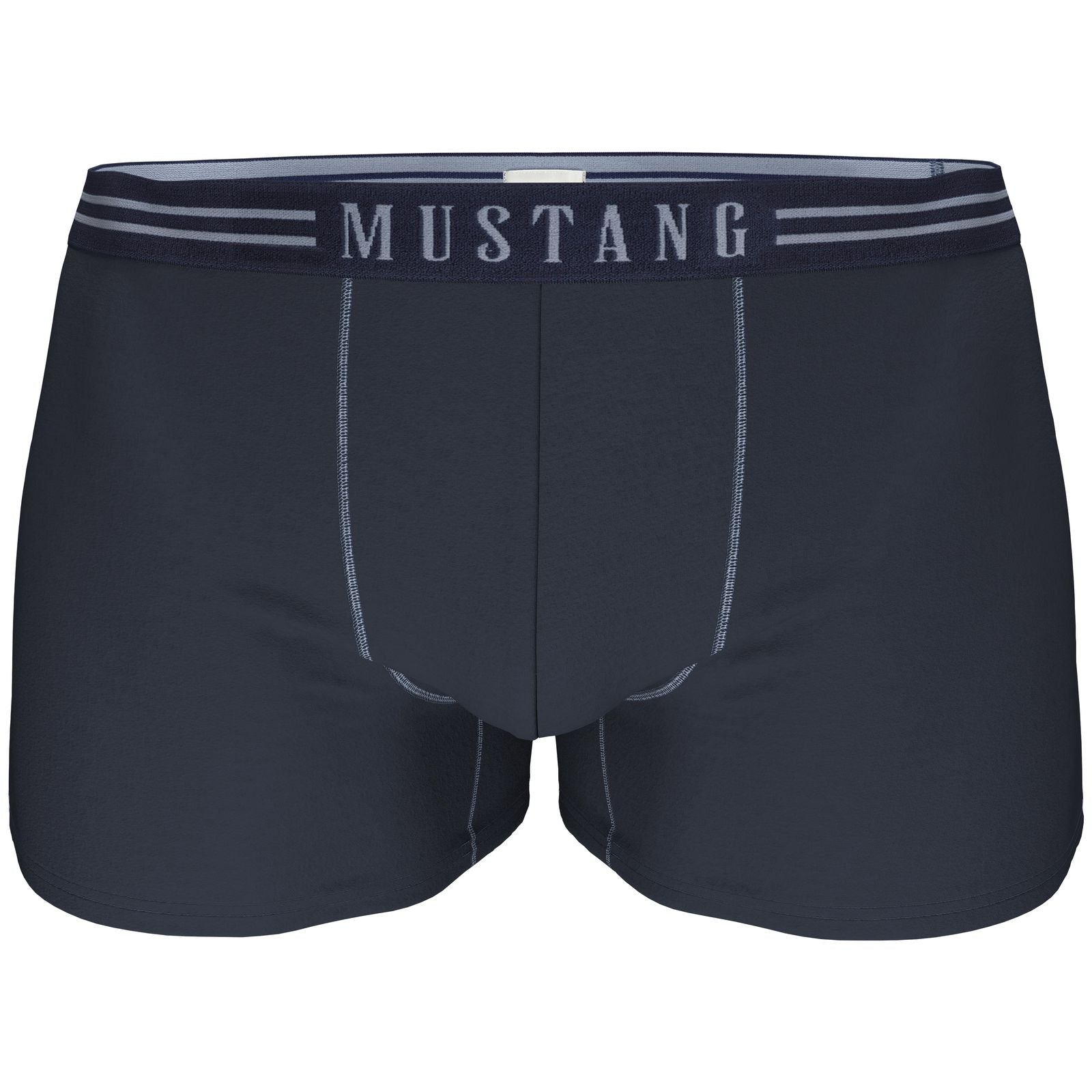 Herren Boxershorts von Mustang Retropants 3er-Pack Navy/Bambus/Navy