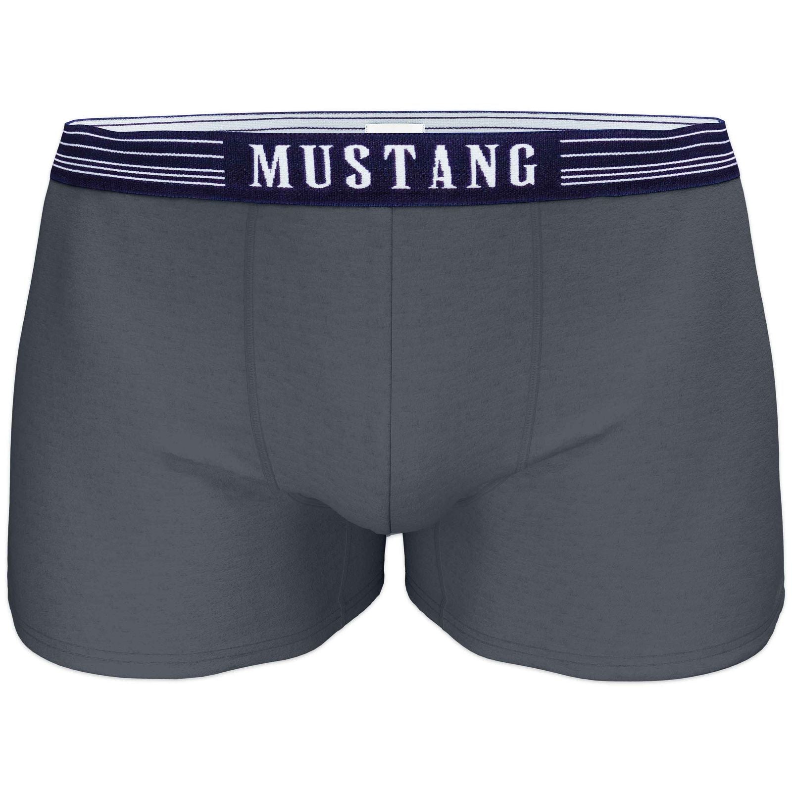 Herren Boxershorts von Mustang Retropants 3er-Pack Navy/Blau/Navy