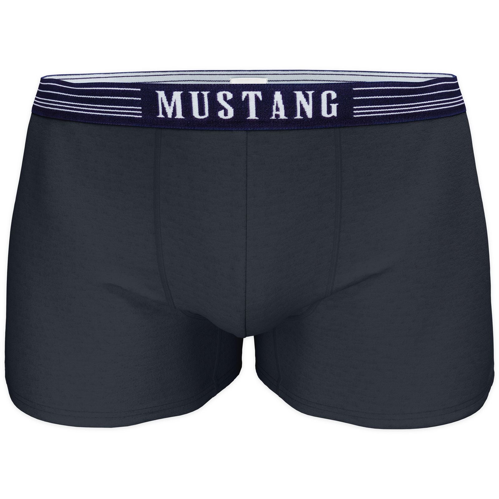 Herren Boxershorts von Mustang Retropants 3er-Pack Navy/Blau/Navy