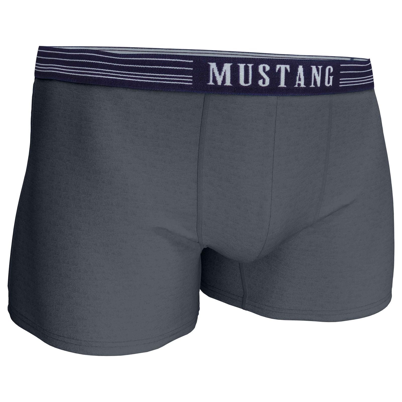 Herren Boxershorts von Mustang Retropants 3er-Pack Navy/Blau/Navy