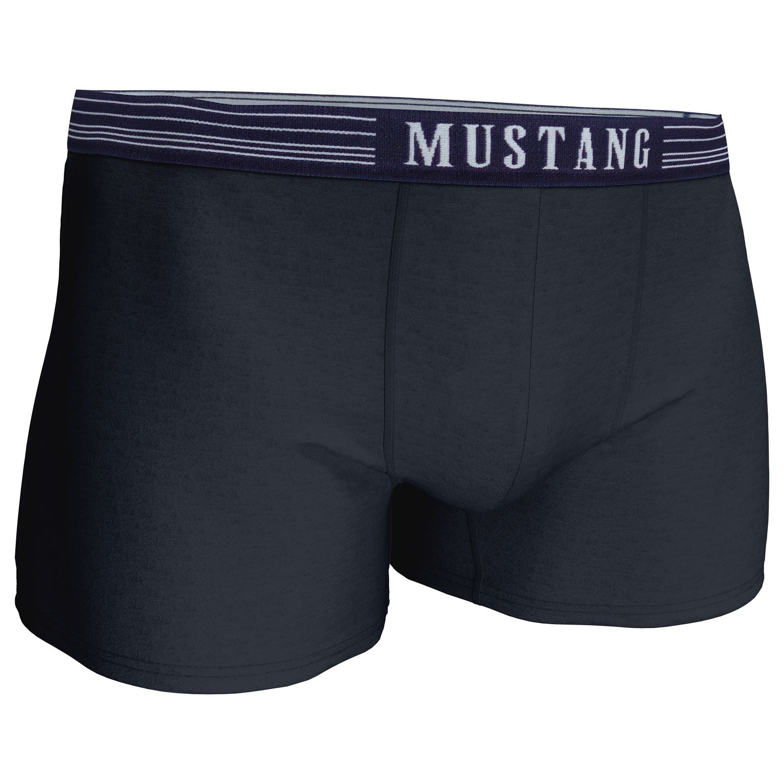 Herren Boxershorts von Mustang Retropants 3er-Pack Navy/Blau/Navy