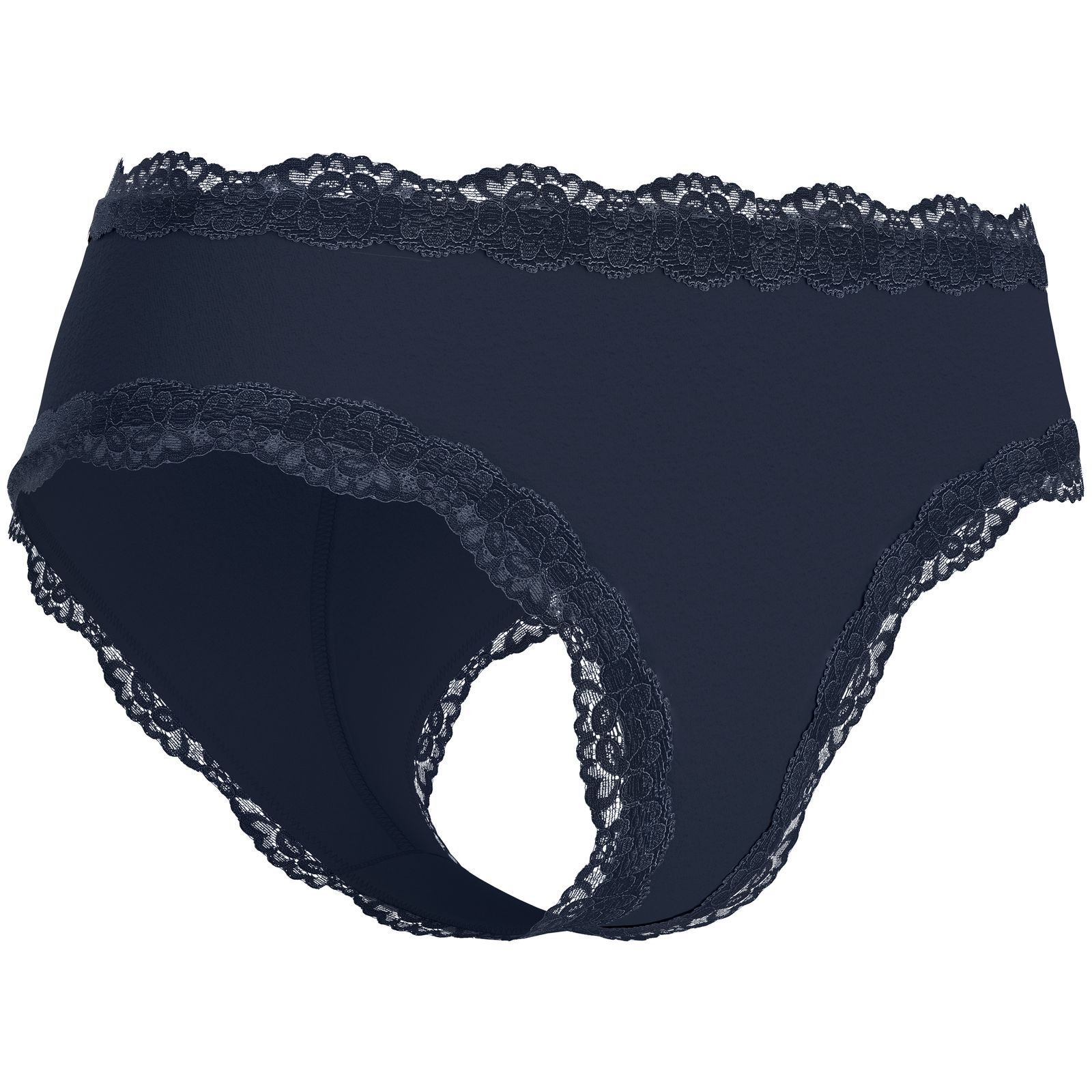 MUSTANG Panty Unterwäsche Unterhose Slip Baumwolle Modal Elasthan Damen 3er-Pack