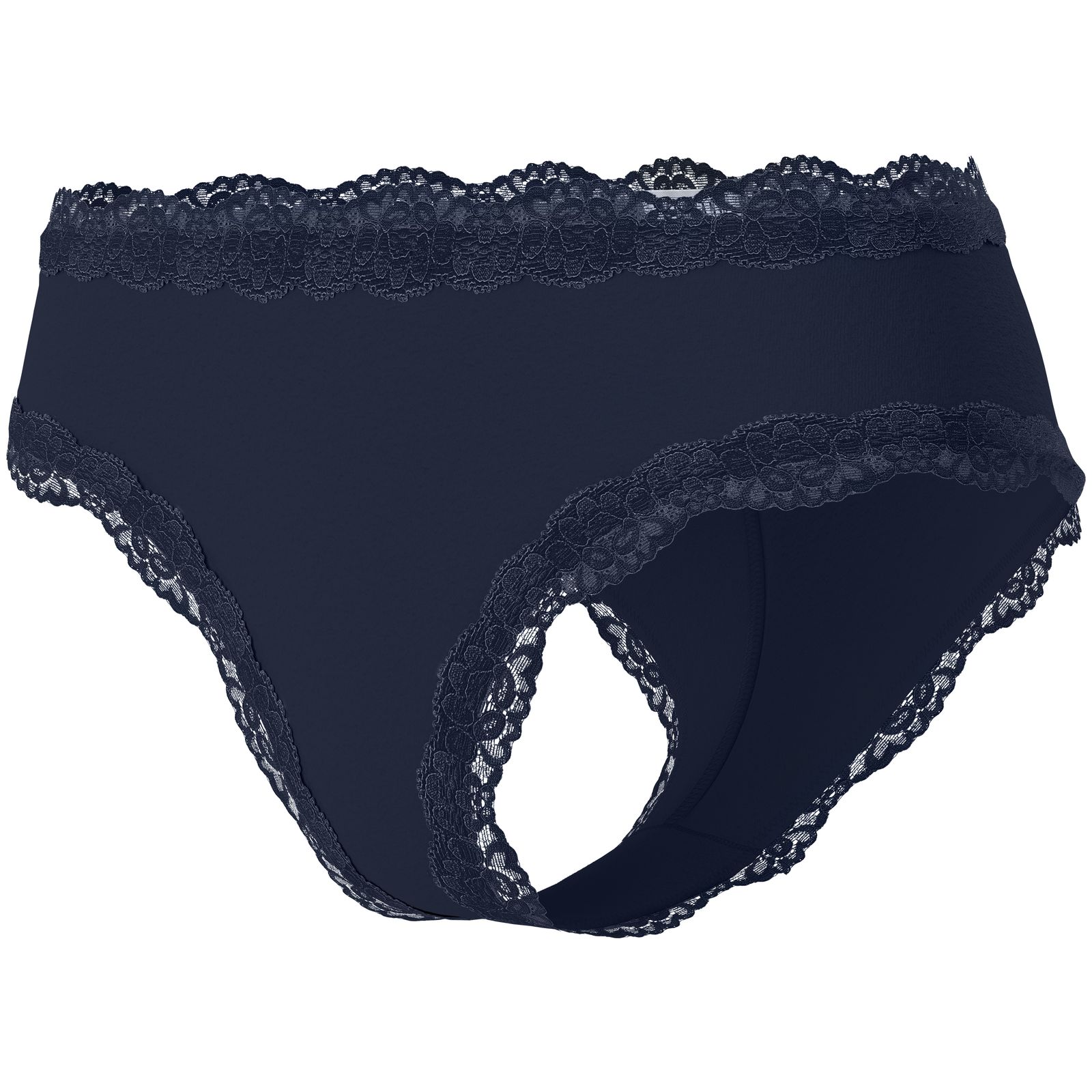 MUSTANG Panty Unterwäsche Unterhose Slip Baumwolle Modal Elasthan Damen 3er-Pack