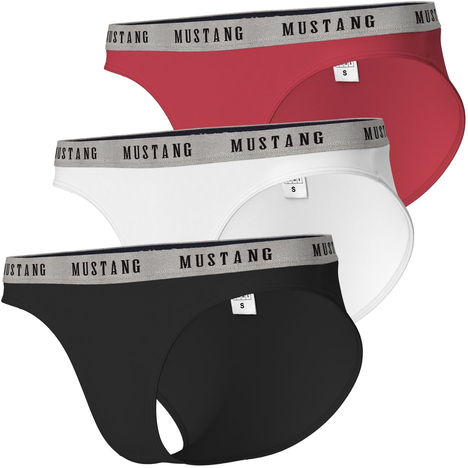 MUSTANG Tara Unterhose Slip Unterwäsche Dessous Lingerie Schlüpfer 3er Set