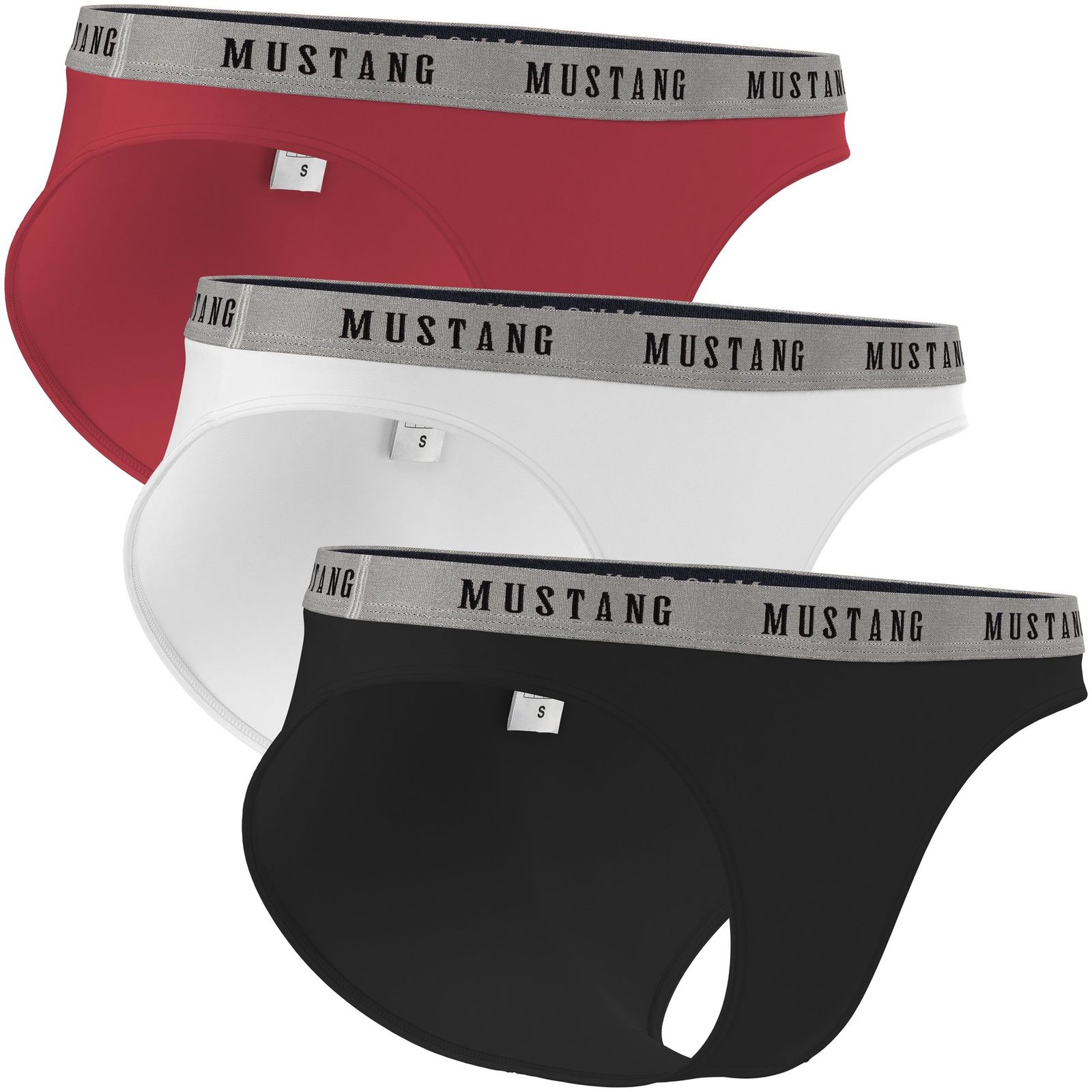 MUSTANG Tara Unterhose Slip Unterwäsche Dessous Lingerie Schlüpfer 3er Set