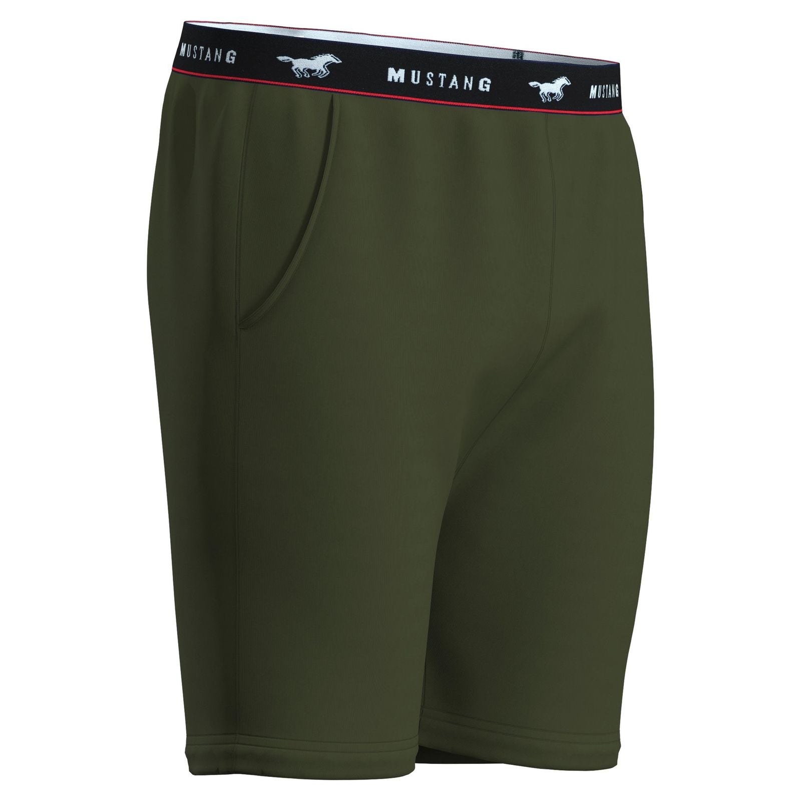Mustang Bermuda Shorts Kurze Hose Freizeithose für Männer aus Baumwolle OEKO-TEX® STANDARD 100