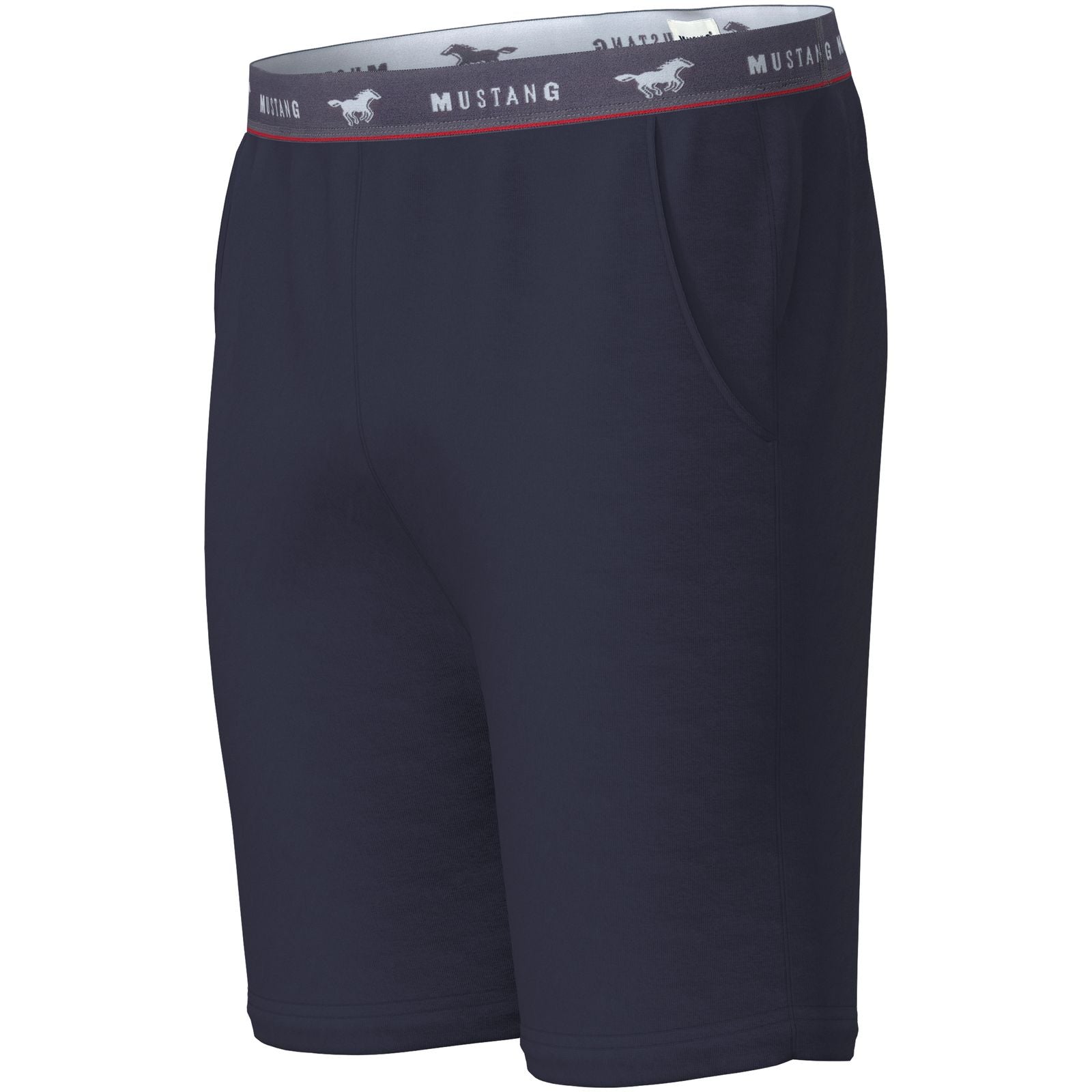 Mustang Bermuda Shorts Kurze Hose Freizeithose für Männer aus Baumwolle OEKO-TEX® STANDARD 100