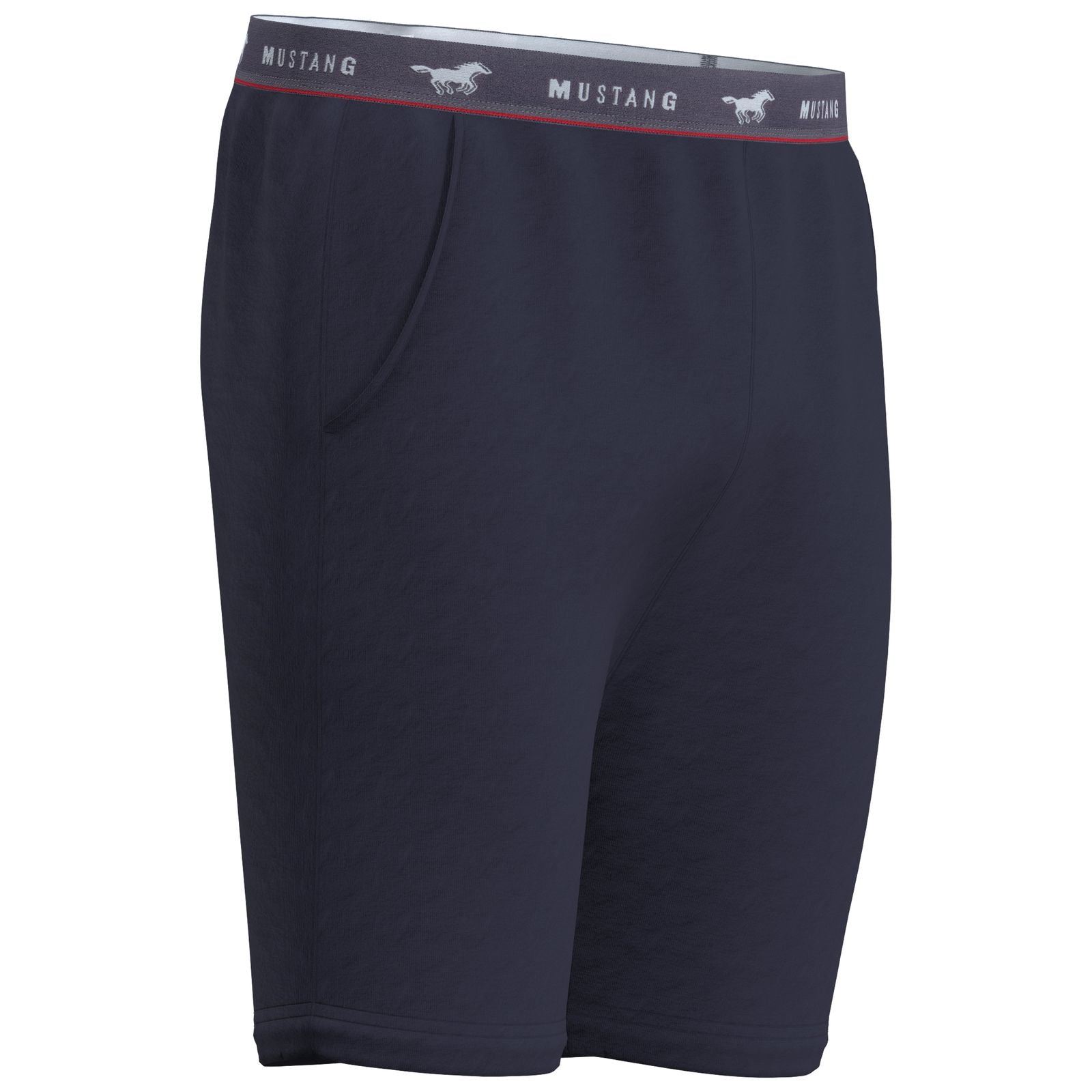 Mustang Bermuda Shorts Kurze Hose Freizeithose für Männer aus Baumwolle OEKO-TEX® STANDARD 100
