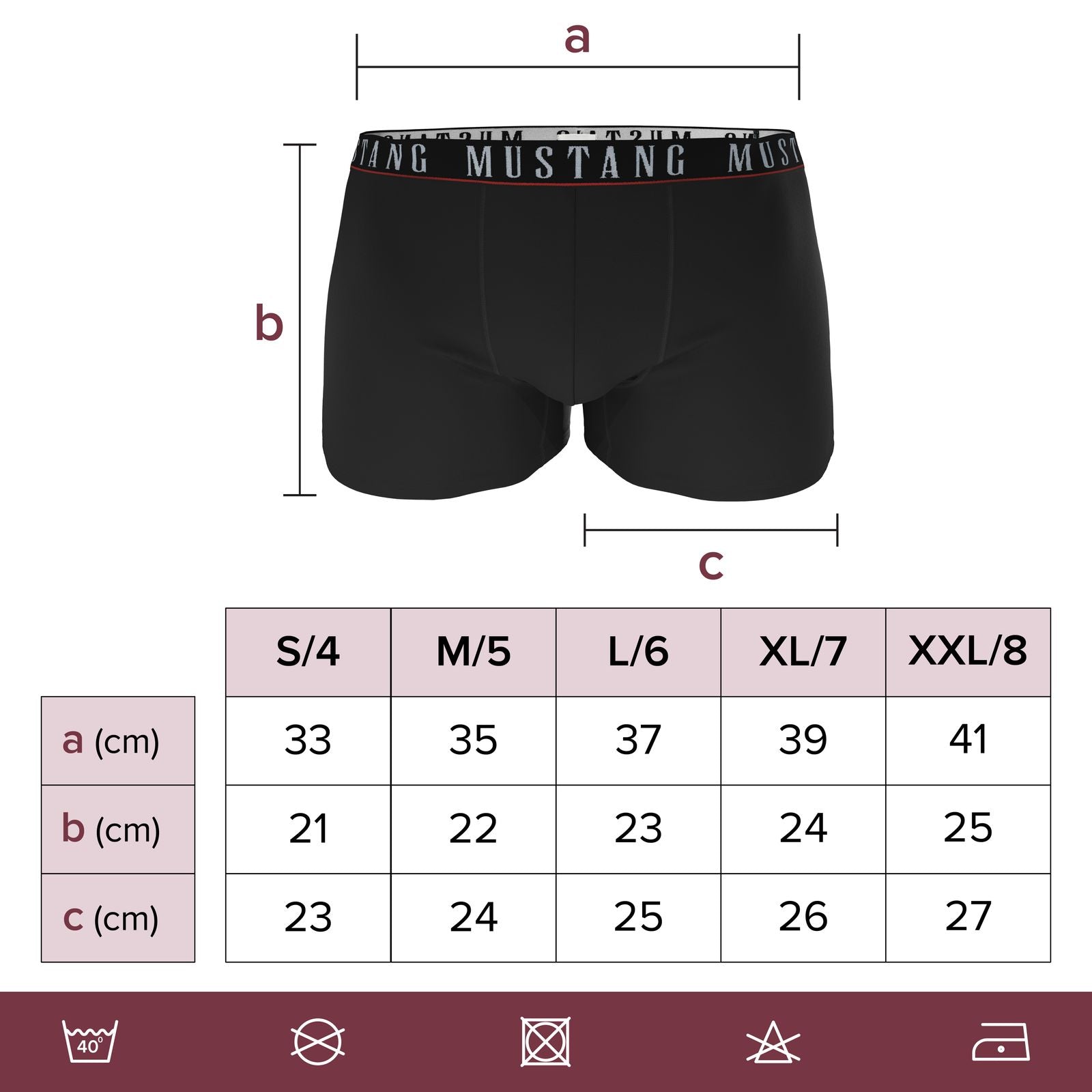 Herren Boxershorts von MUSTANG Retropants 3er-Pack