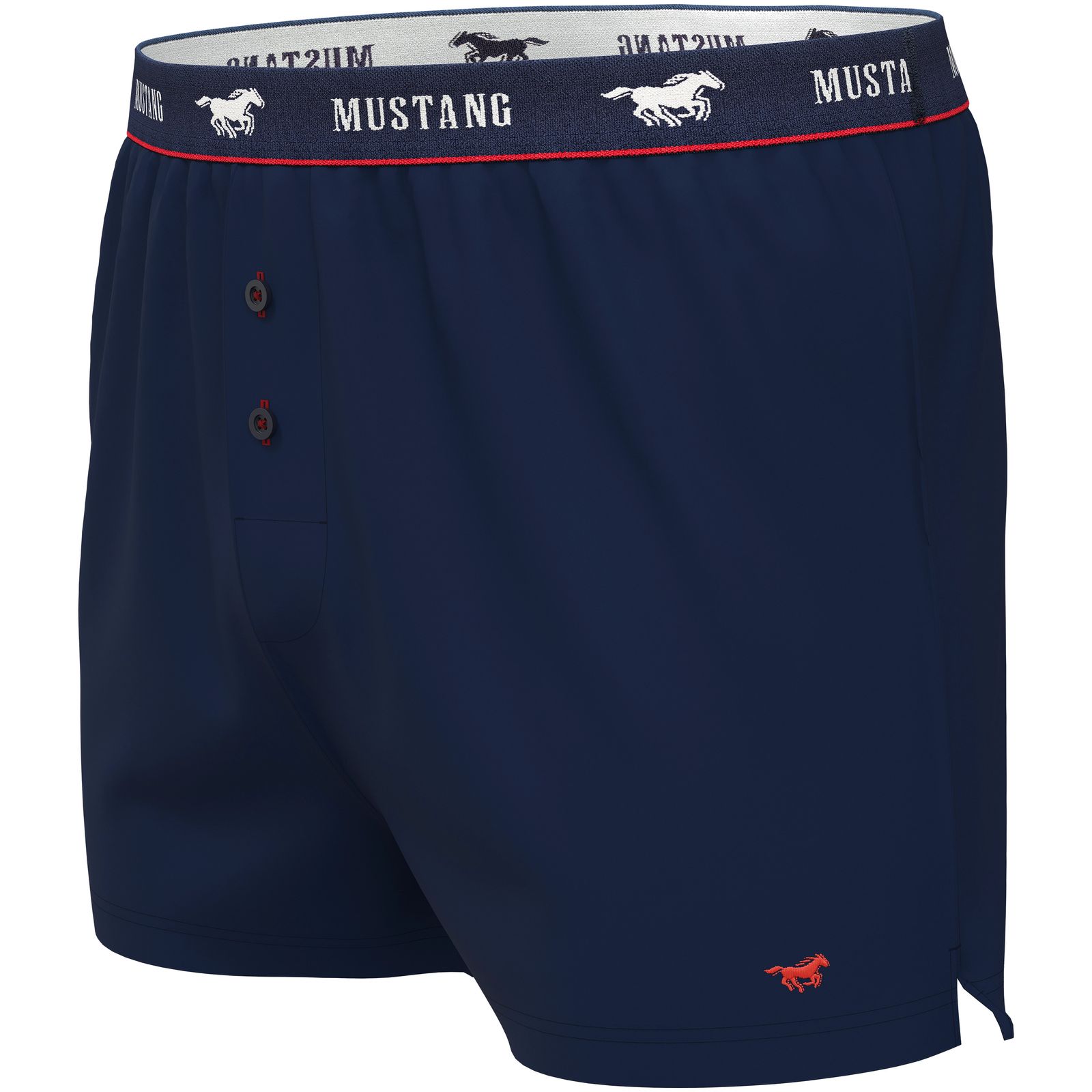 MUSTANG CHARLIE Herren Unterhose Boxershorts Unterwäsche Sport 2er Set