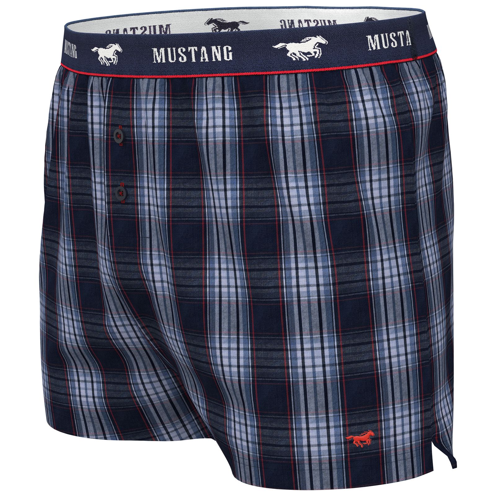 MUSTANG CHARLIE Herren Unterhose Boxershorts Unterwäsche Sport 2er Set