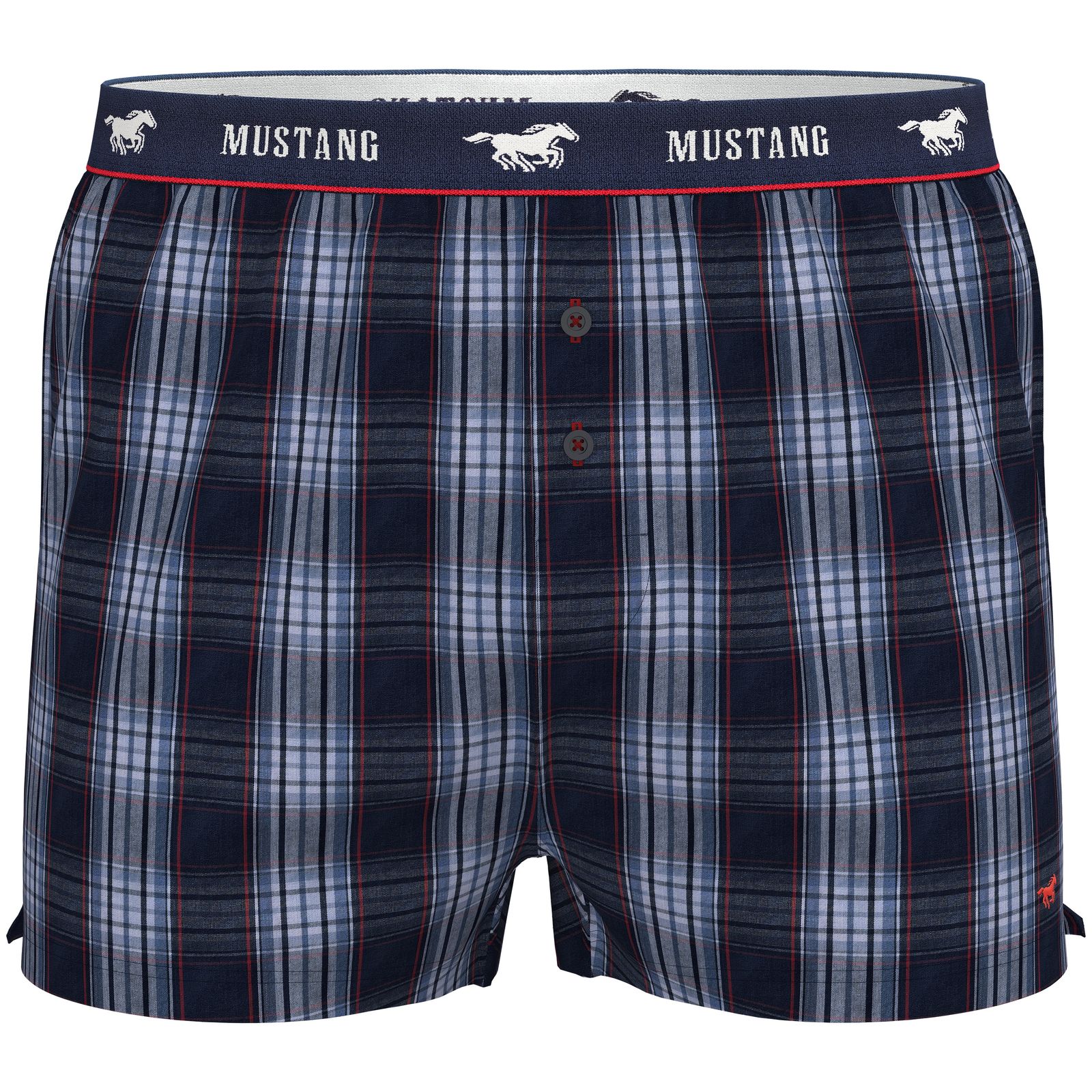 MUSTANG CHARLIE Herren Unterhose Boxershorts Unterwäsche Sport 2er Set