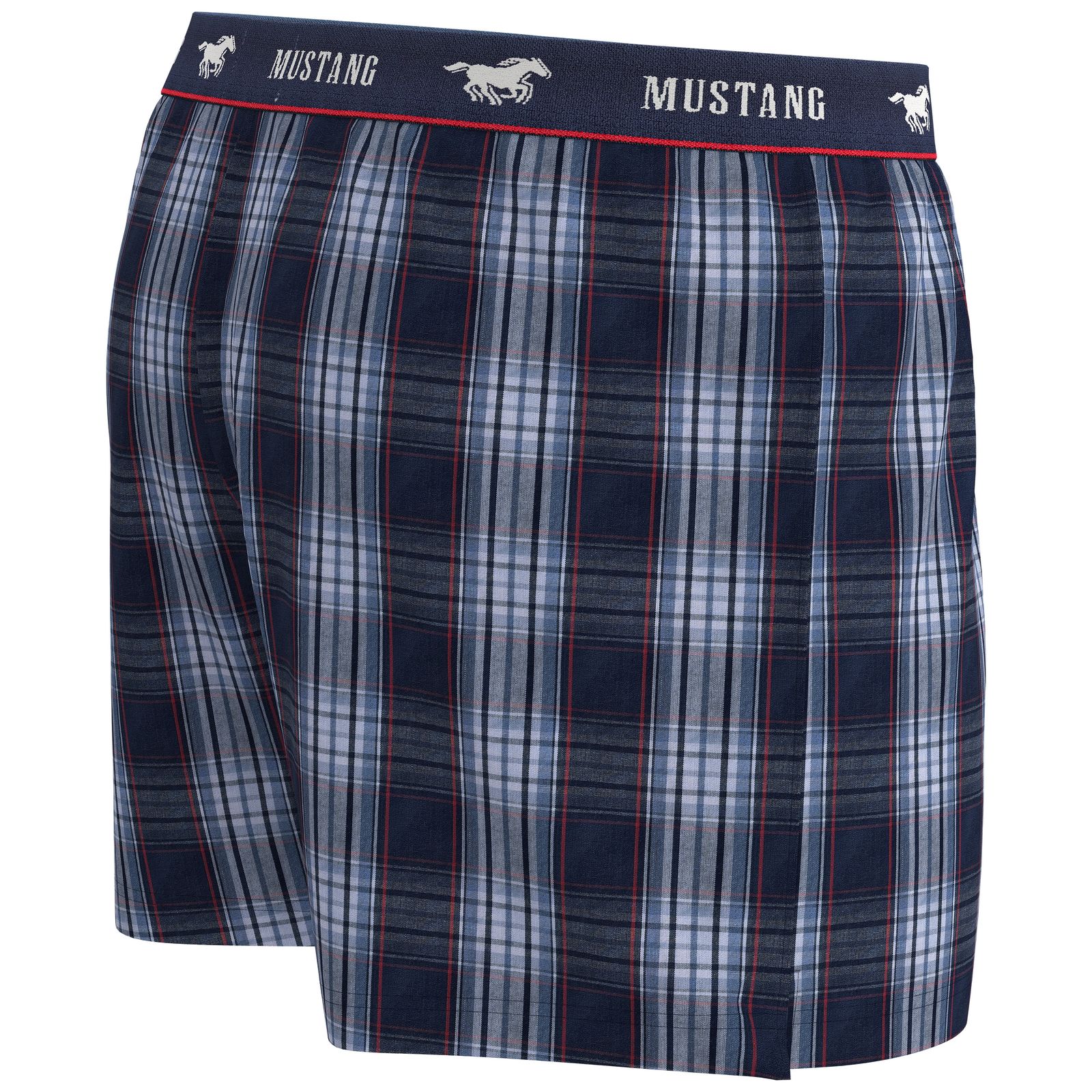 MUSTANG CHARLIE Herren Unterhose Boxershorts Unterwäsche Sport 2er Set