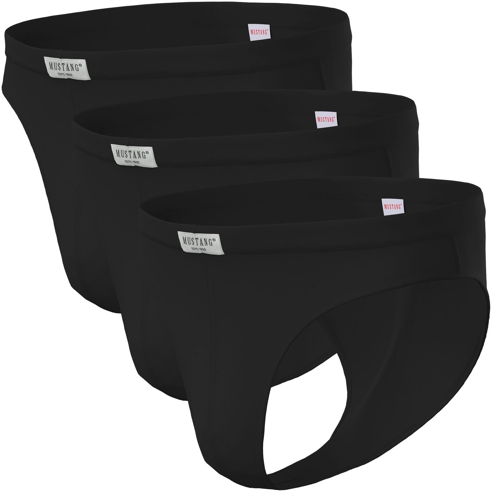 MUSTANG JULES Slips Herren Unterhose Unterwäsche 3er