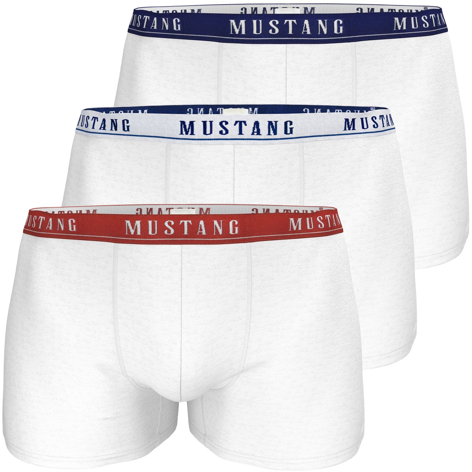 MUSTANG Elvis / Dexter Retro-Pants Herren Unterhose Boxershorts Unterwäsche 3er Pack