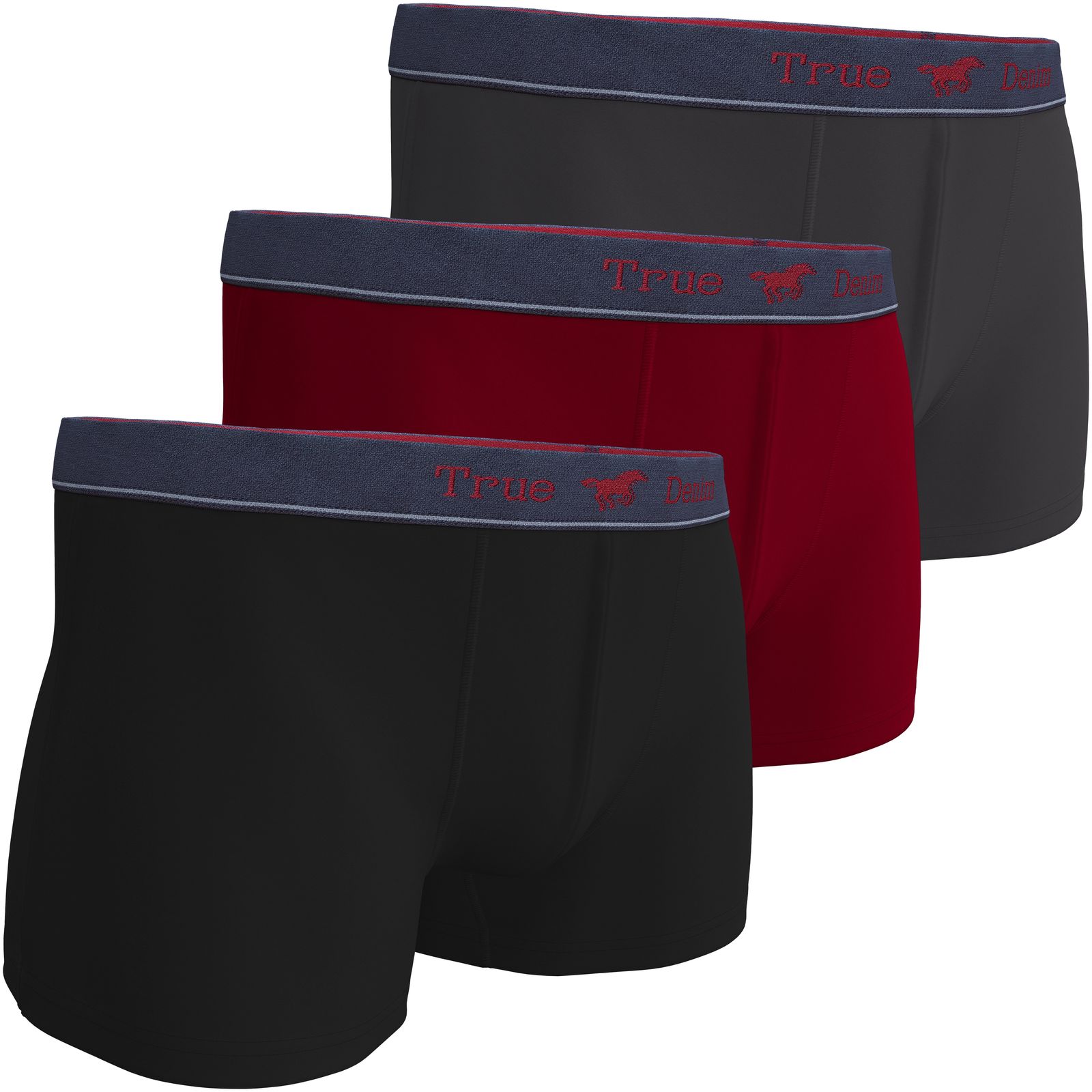 MUSTANG Luan Retro-Pants Herren Unterhose Boxershorts Unterwäsche