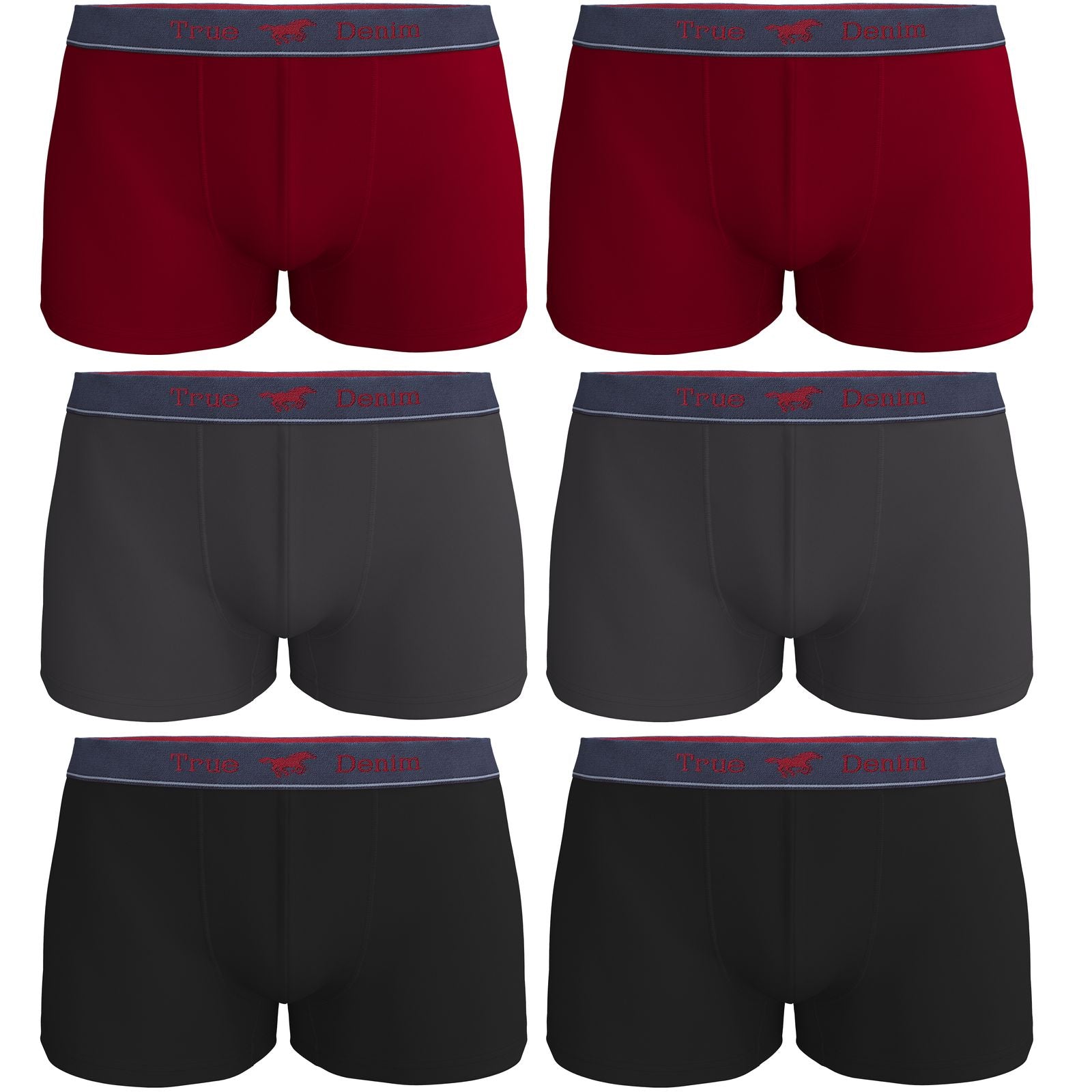 MUSTANG Luan Retro-Pants Herren Unterhose Boxershorts Unterwäsche