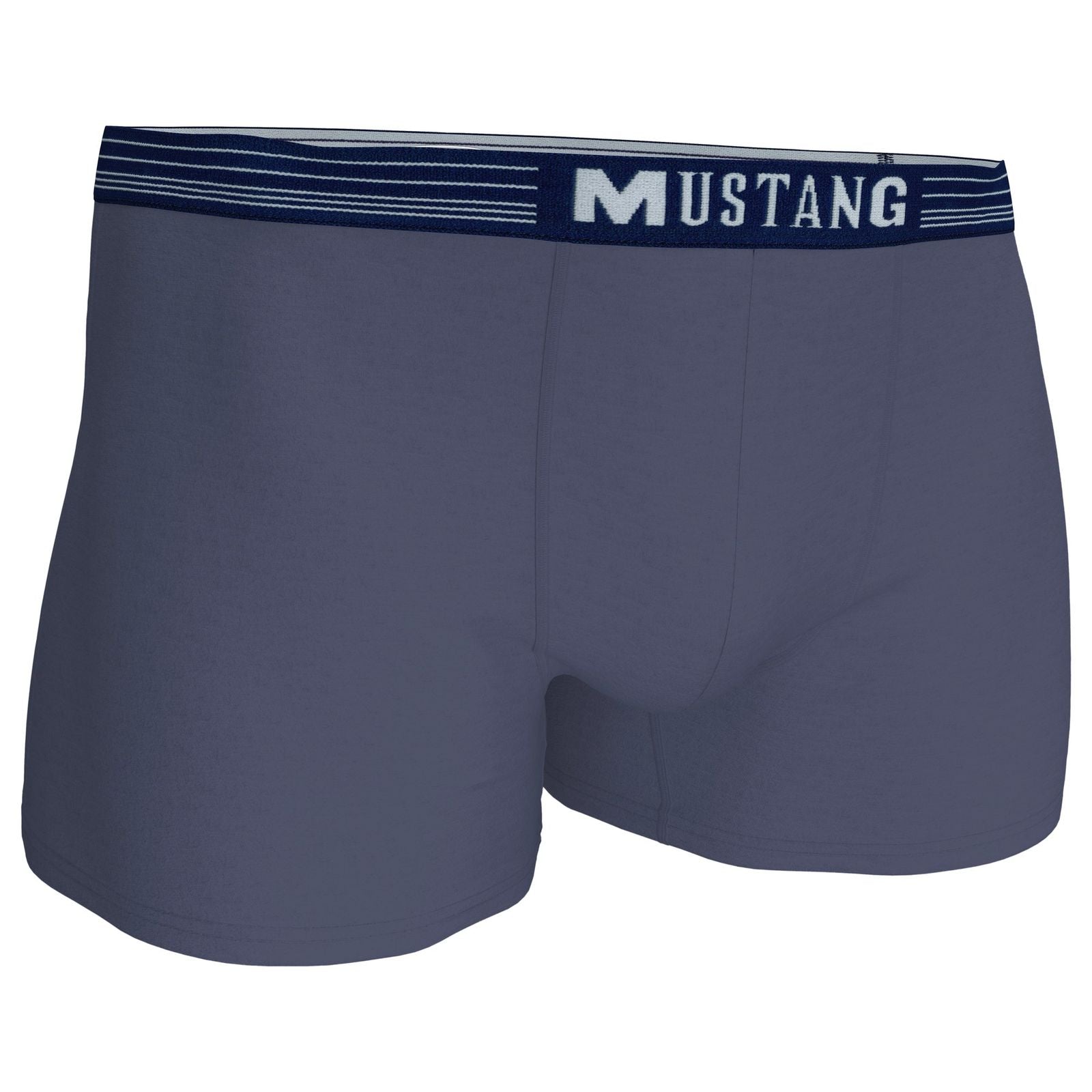 MUSTANG Retro-Pants Boxer Enge Passform Unterwäsche Baumwolle Elasthan Herren 3er Pack