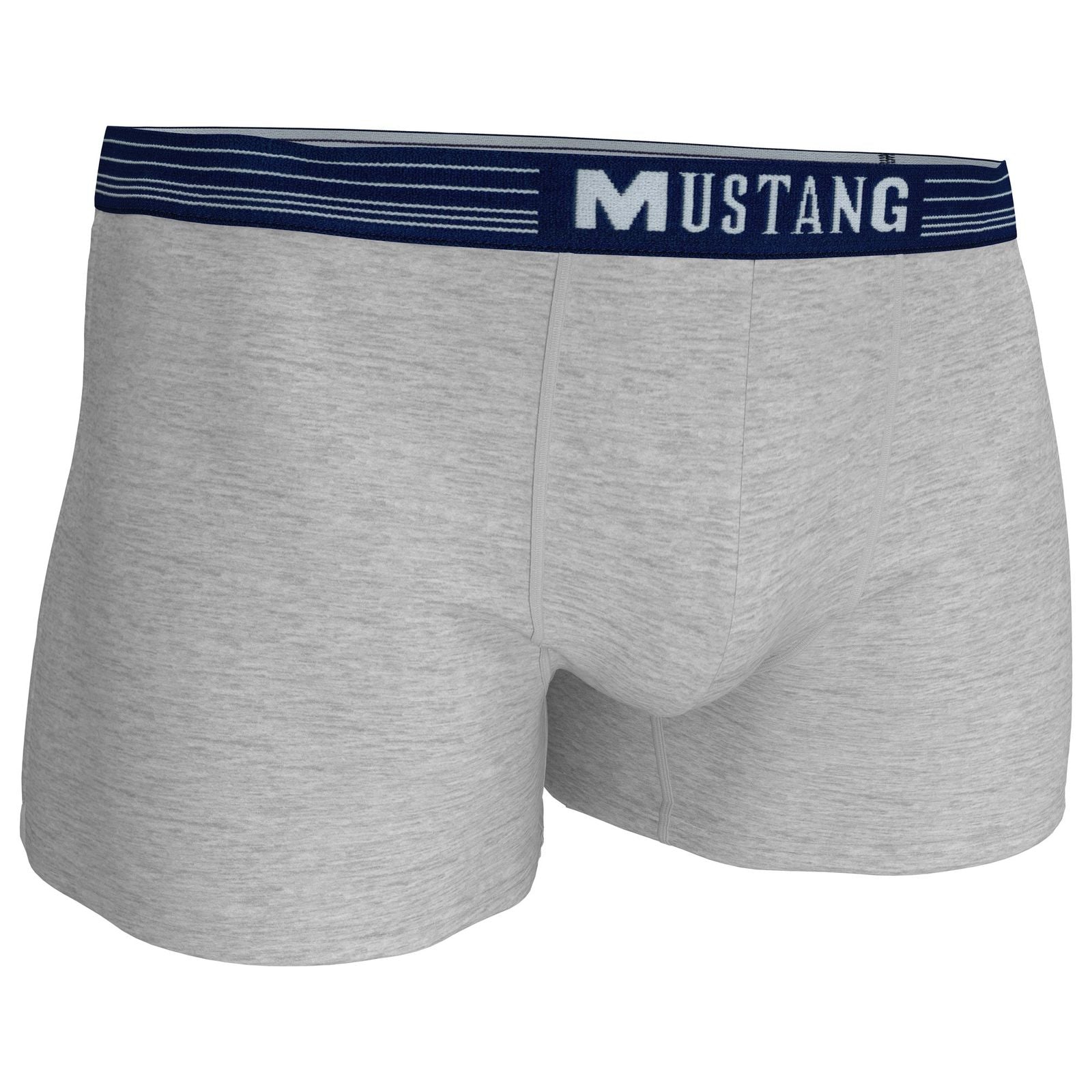 MUSTANG Retro-Pants Boxer Enge Passform Unterwäsche Baumwolle Elasthan Herren 3er Pack