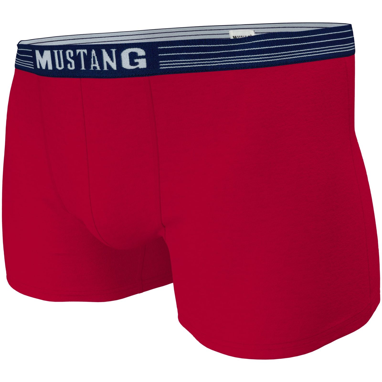 MUSTANG Retro-Pants Boxer Enge Passform Unterwäsche Baumwolle Elasthan Herren 3er Pack
