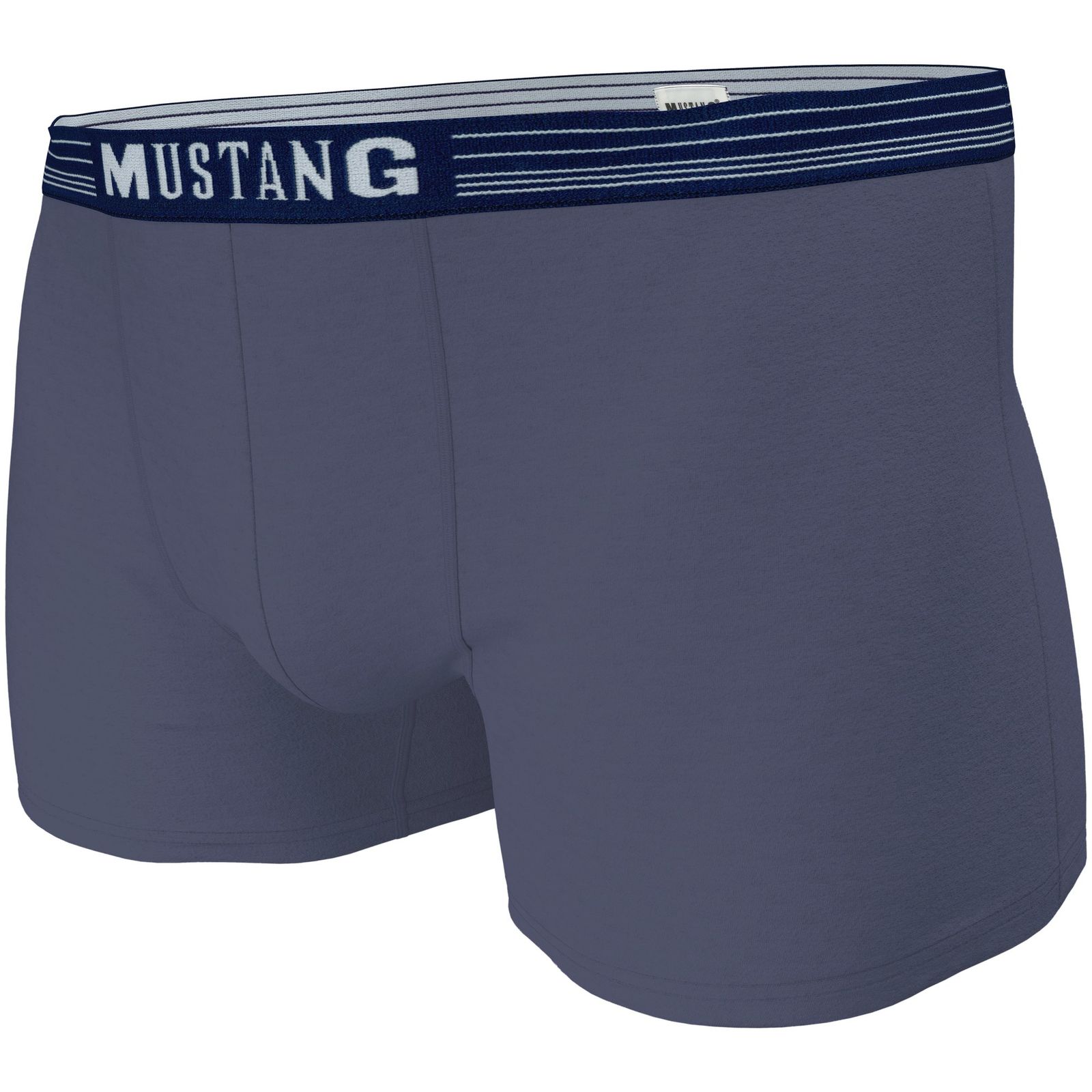 MUSTANG Retro-Pants Boxer Enge Passform Unterwäsche Baumwolle Elasthan Herren 3er Pack