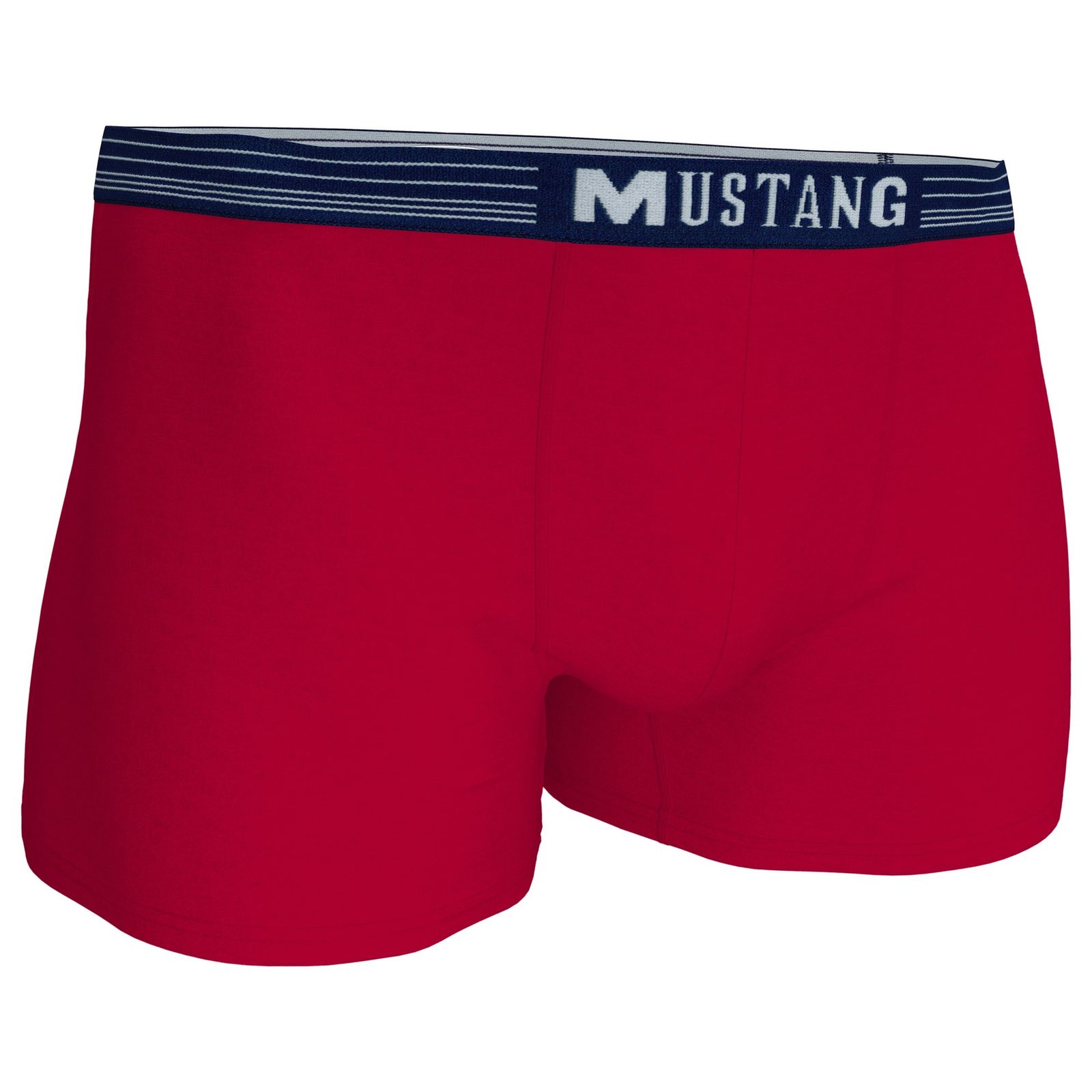 MUSTANG Retro-Pants Boxer Enge Passform Unterwäsche Baumwolle Elasthan Herren 3er Pack