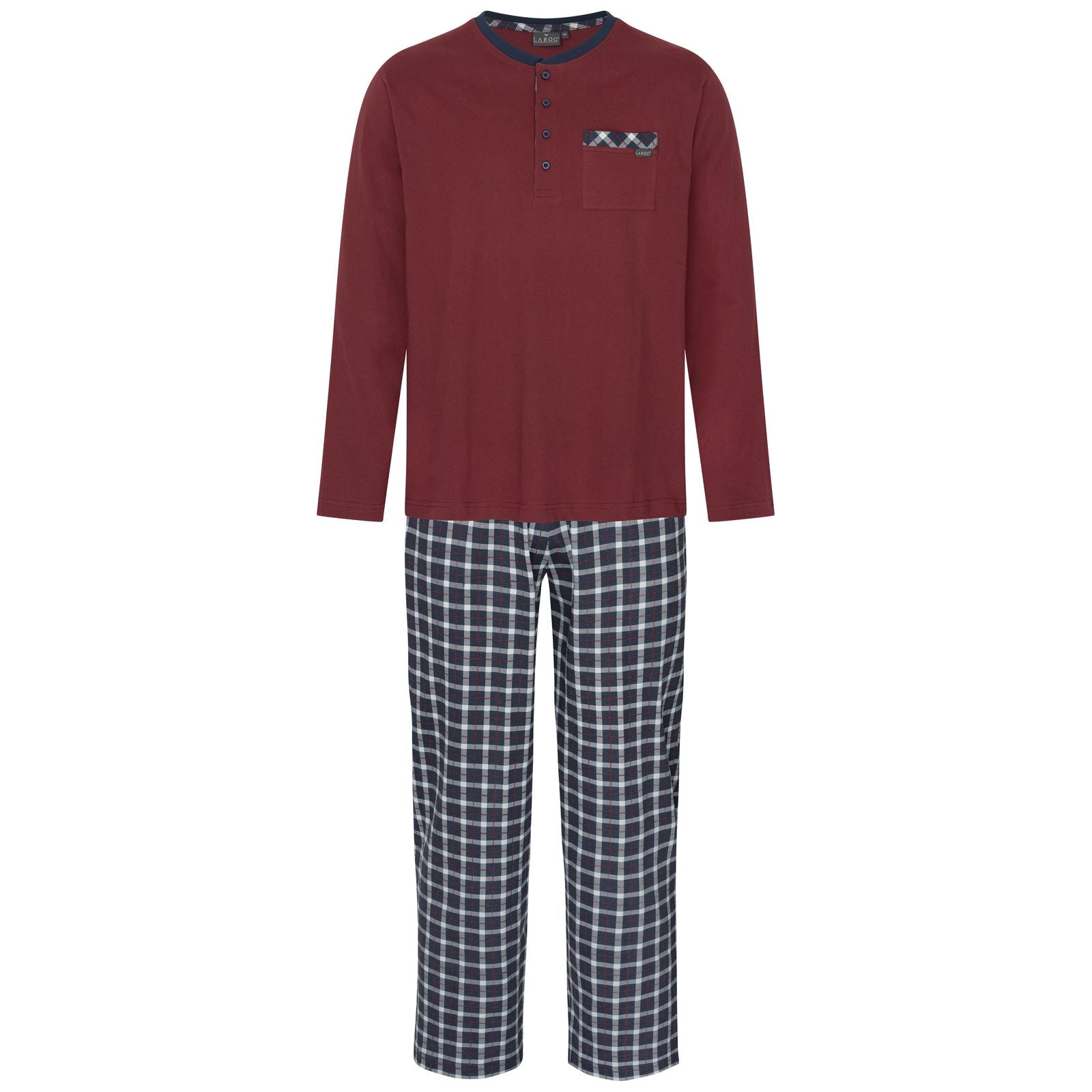 Schlafanzug - Pyjama - Shorty - Short Set - Nachtwäsche OEKO-TEX STANDARD 100 und BCI ausgezeichnet für Herren