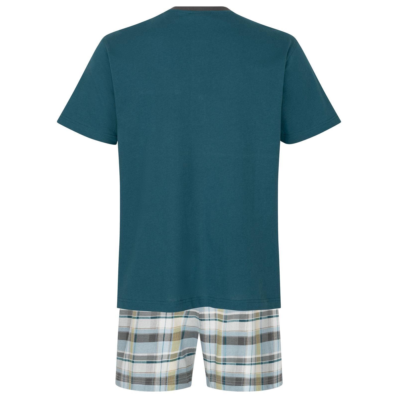Schlafanzug - Pyjama - Shorty - Short Set - Nachtwäsche OEKO-TEX STANDARD 100 und BCI ausgezeichnet für Herren
