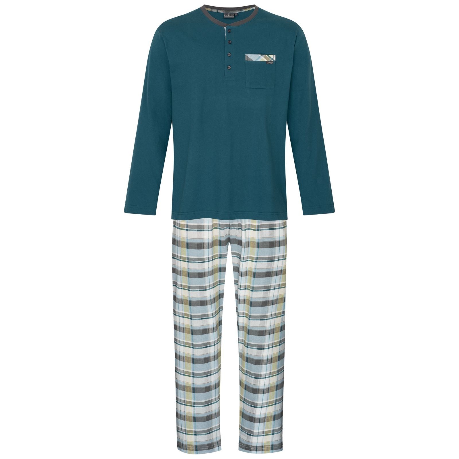 Schlafanzug - Pyjama - Shorty - Short Set - Nachtwäsche OEKO-TEX STANDARD 100 und BCI ausgezeichnet für Herren