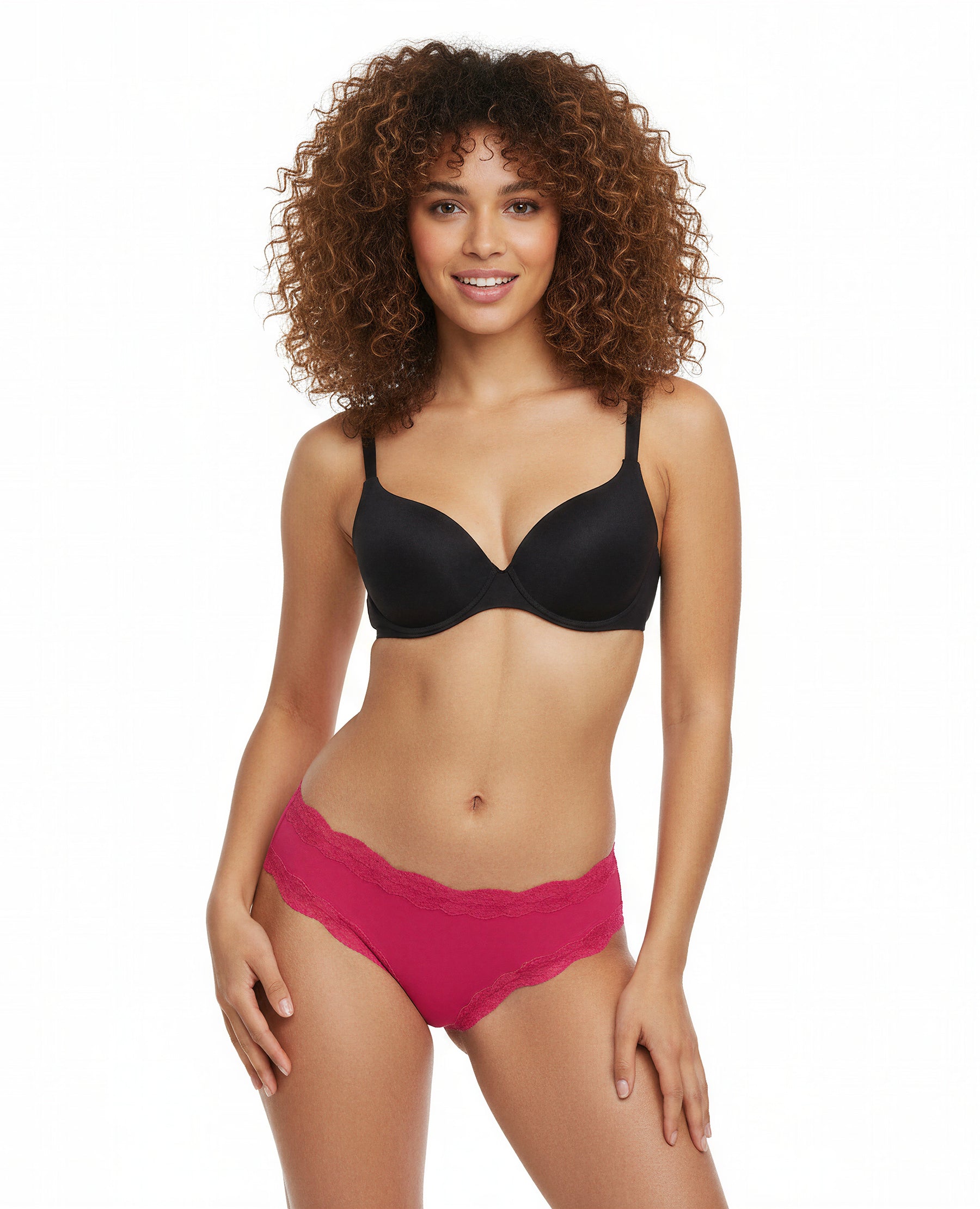 MUSTANG Panty Unterwäsche Unterhose Slip Baumwolle Modal Elasthan Damen 3er-Pack