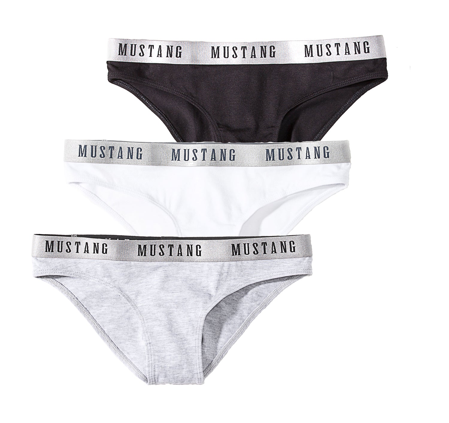 MUSTANG Tara Unterhose Slip Unterwäsche Dessous Lingerie Schlüpfer 3er Set