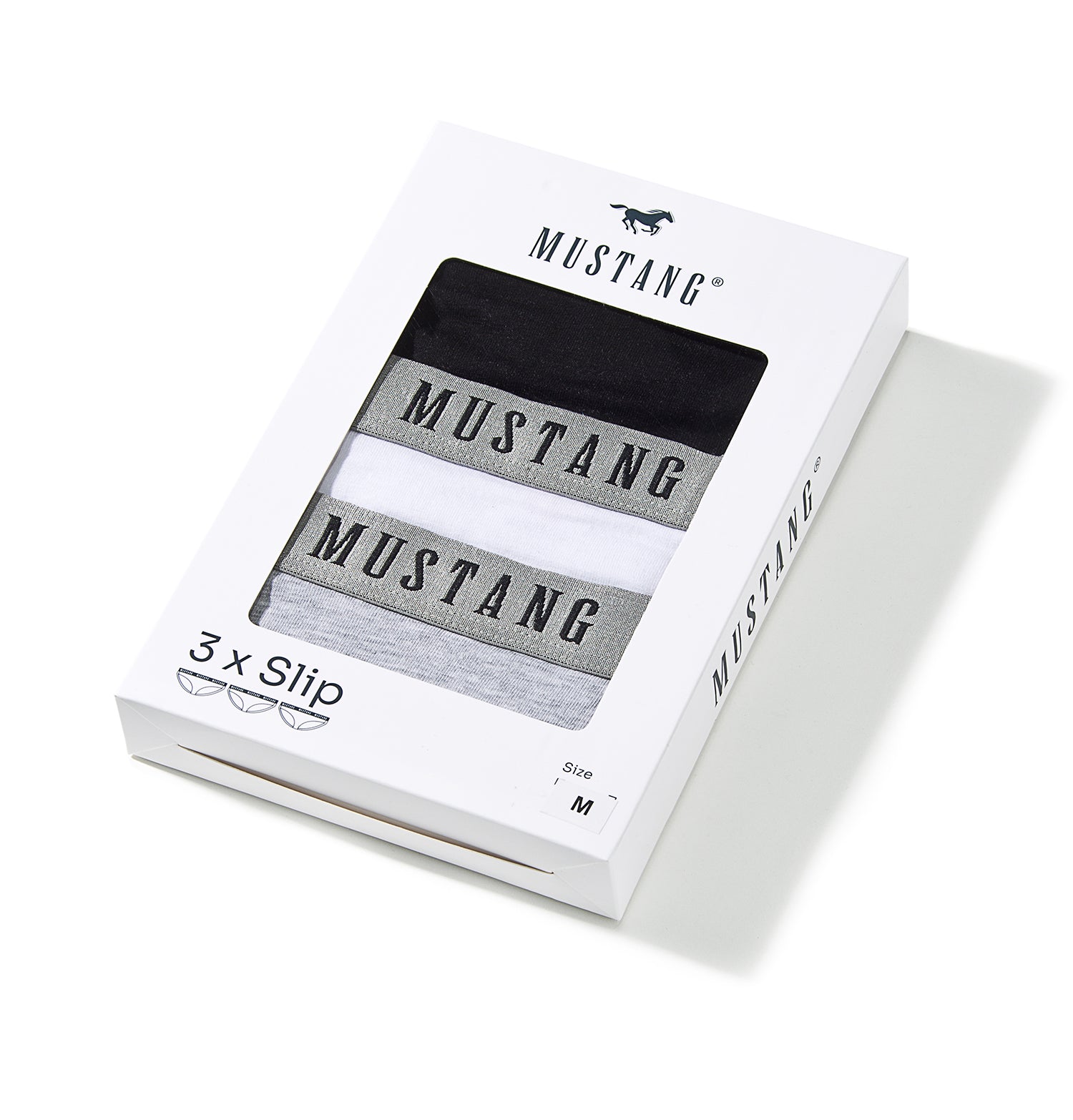 MUSTANG Tara Unterhose Slip Unterwäsche Dessous Lingerie Schlüpfer 3er Set