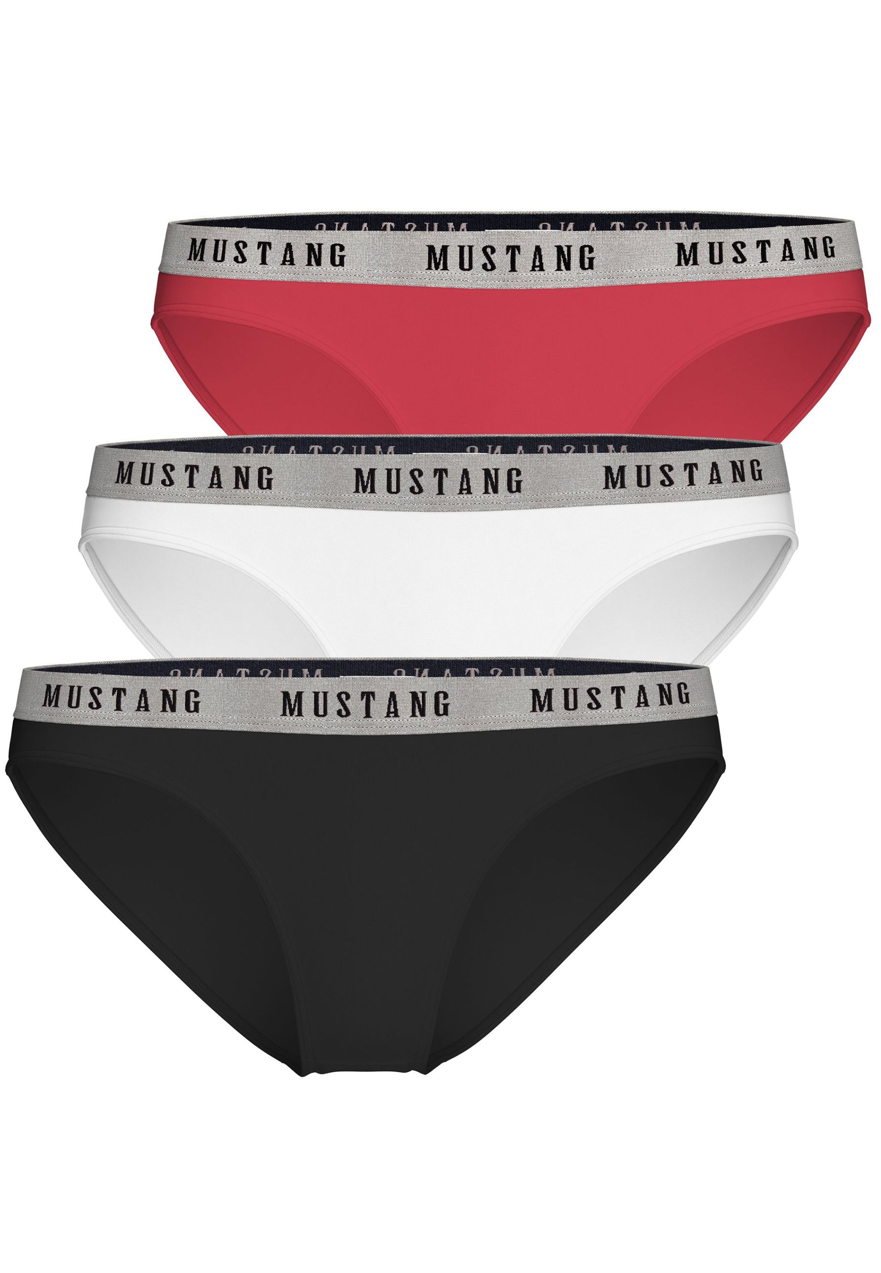 MUSTANG Tara Unterhose Slip Unterwäsche Dessous Lingerie Schlüpfer 3er Set