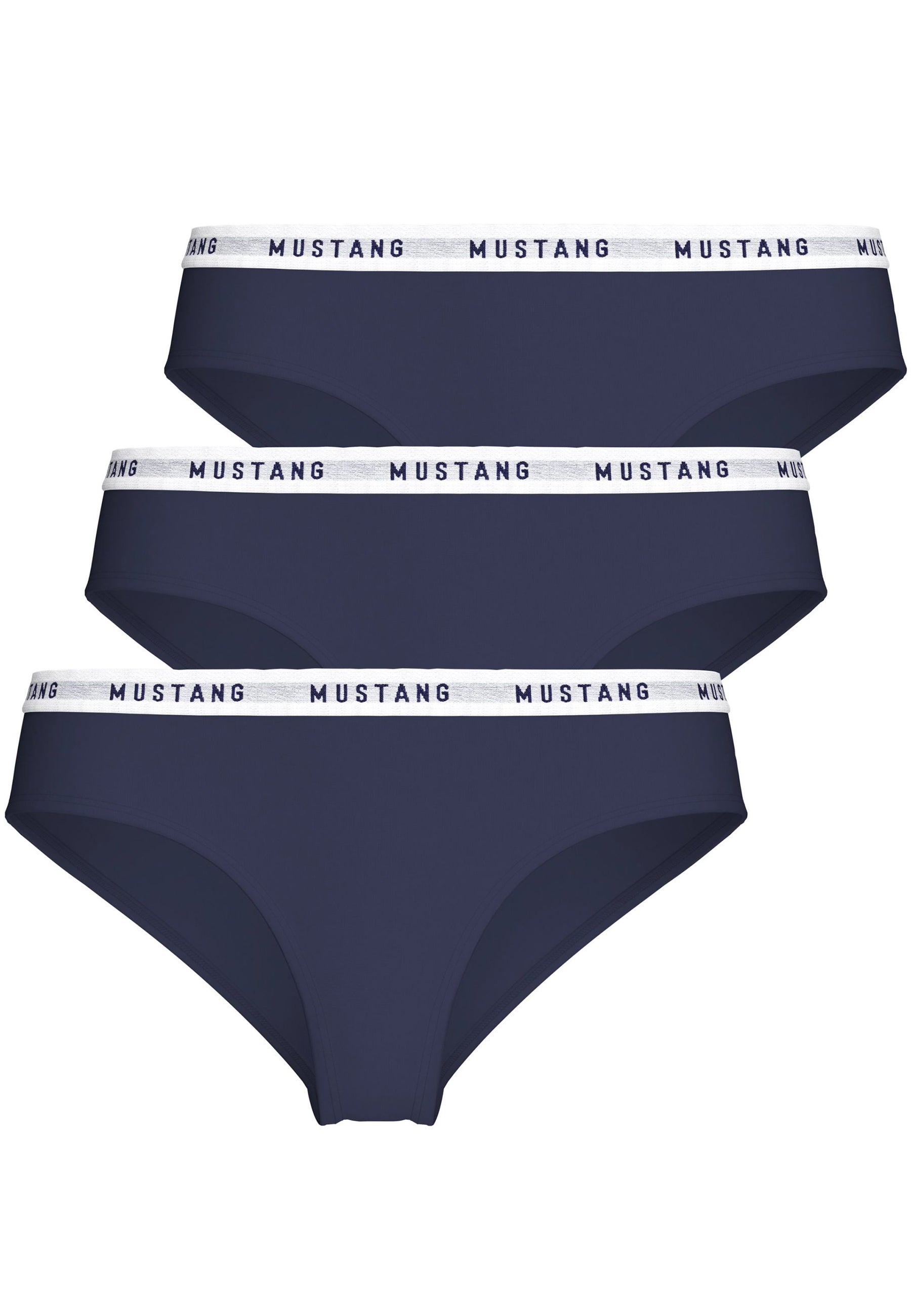 MUSTANG Malu Unterhose Hipster Unterwäsche Dessous Lingerie Schlüpfer 3er Set